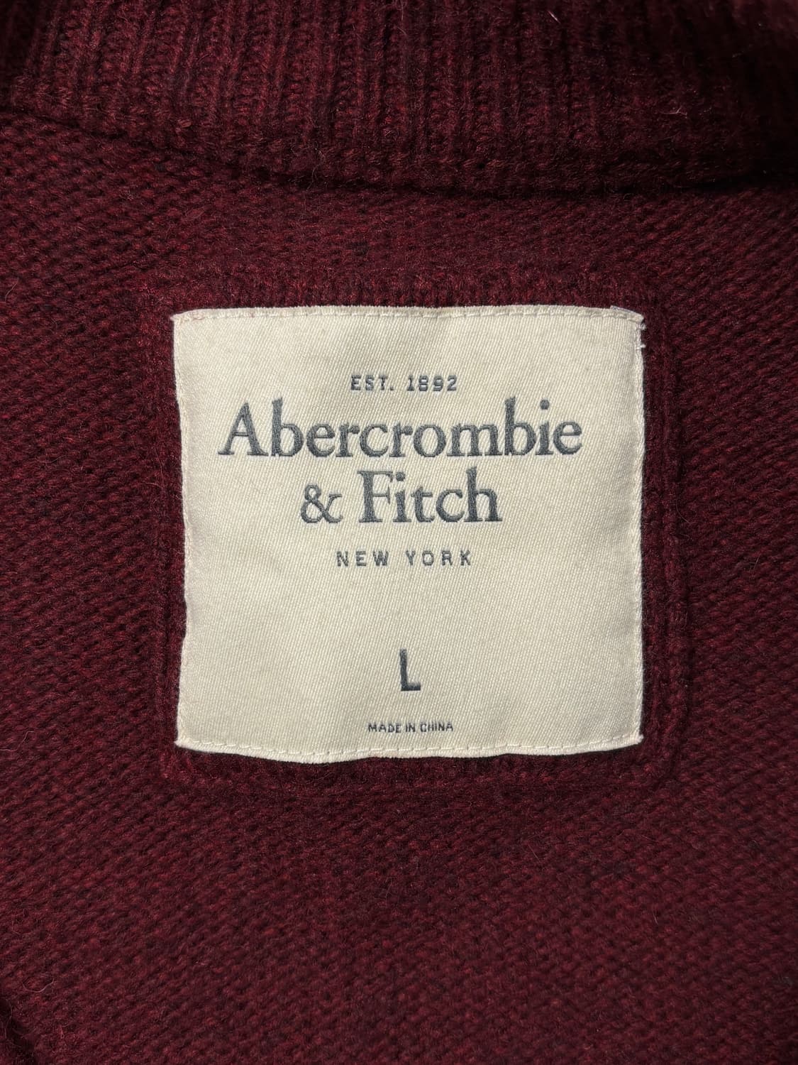 아베크롬비 앤 피치 레터맨 가디건 상품이미지6