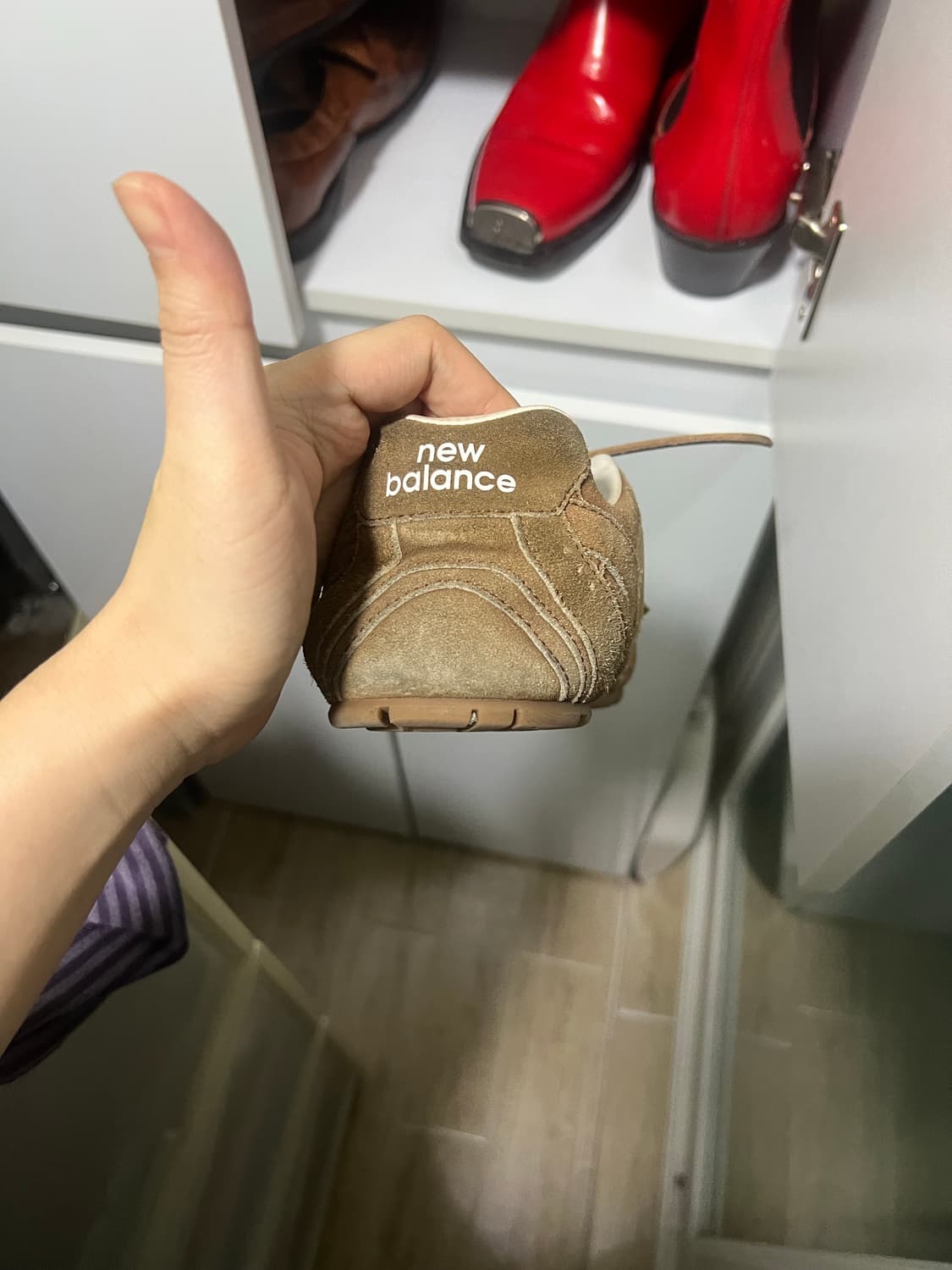 미우미우 뉴발란스 530 시나몬 40.5사이즈  풀박  상품이미지3