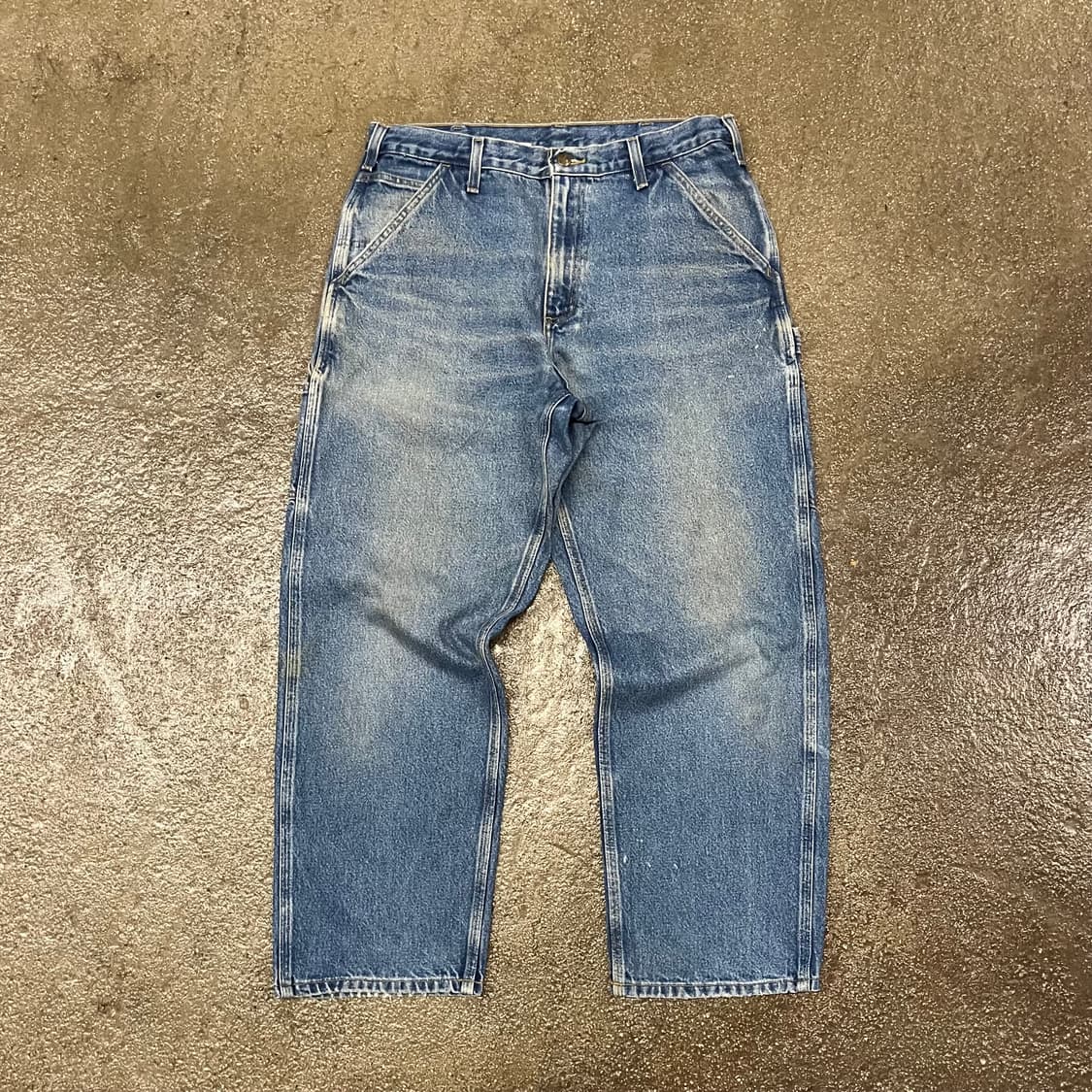 Carhartt 데님 카펜터 팬츠 (33“) 상품이미지2