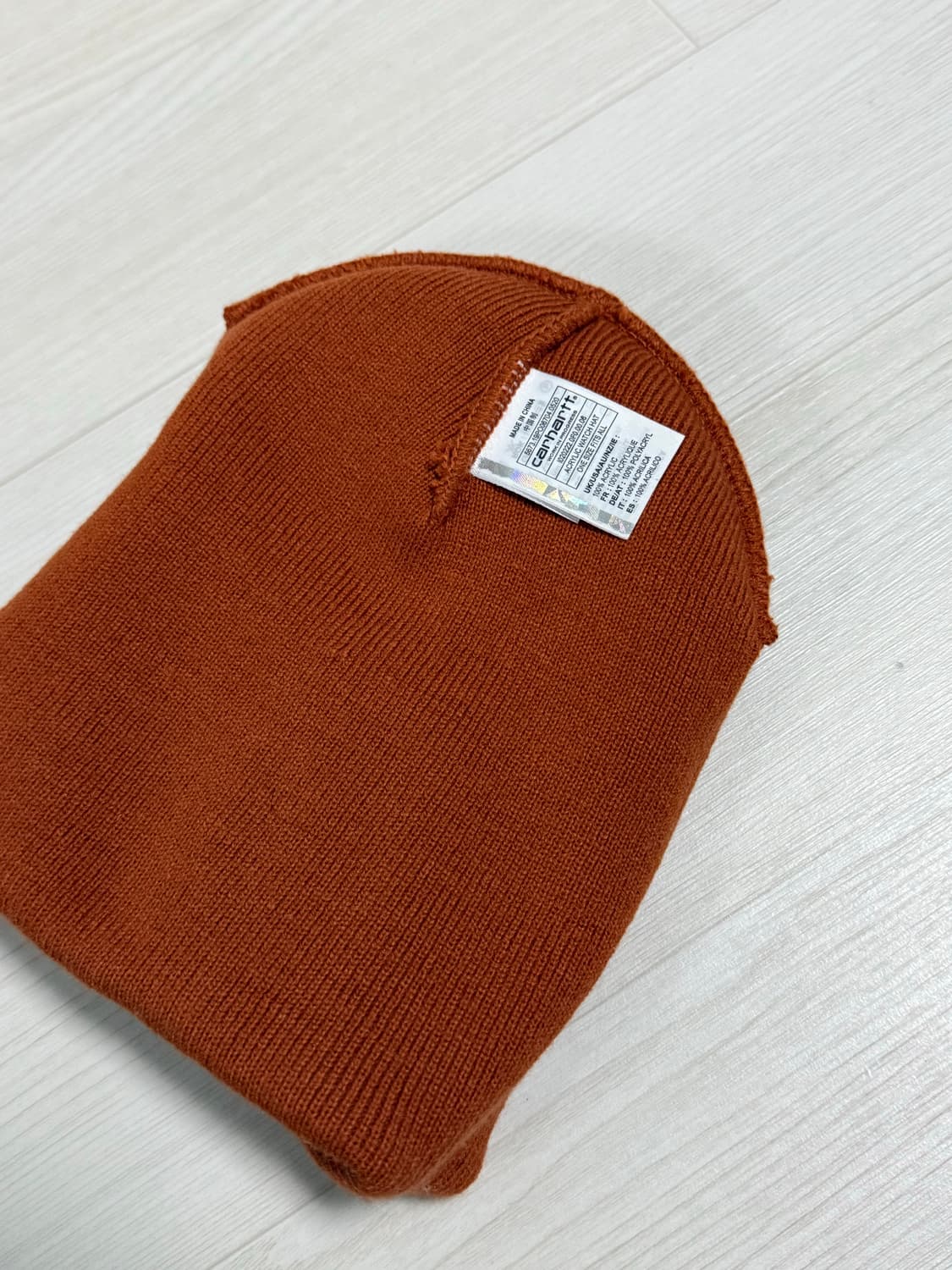 칼하트WIP 아크릴 워치 햇 비니 시나몬 상품이미지3