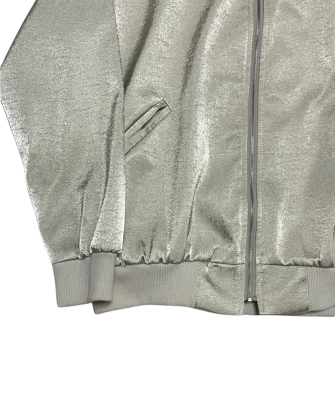 Satin detail bomber   상품이미지5