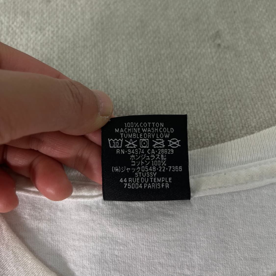 110 스투시 스탁 런넌 반팔 티셔츠 상품이미지5