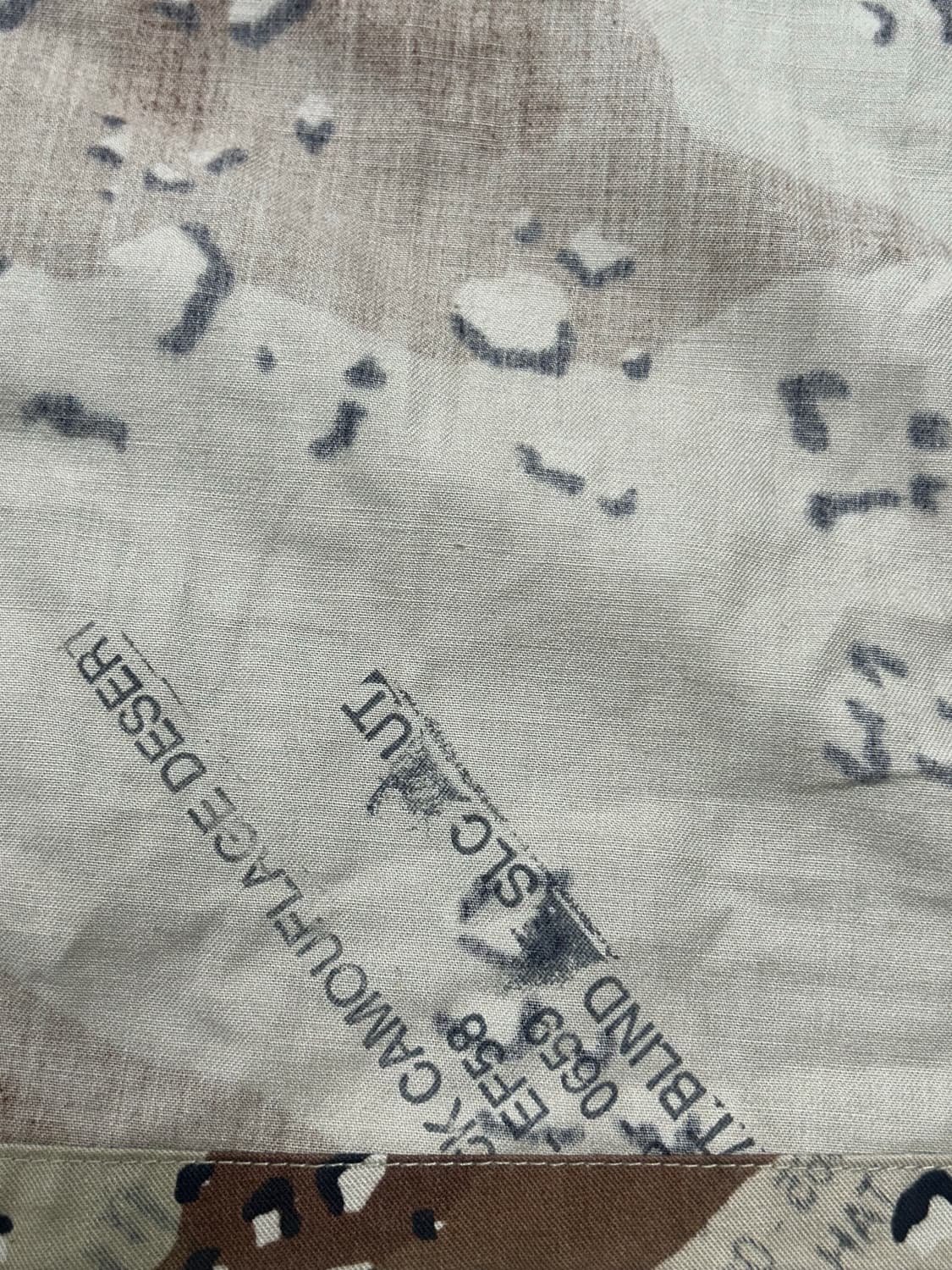 미군 초코칩 카모 사막 BDU 자켓 (S-R) 상품이미지5