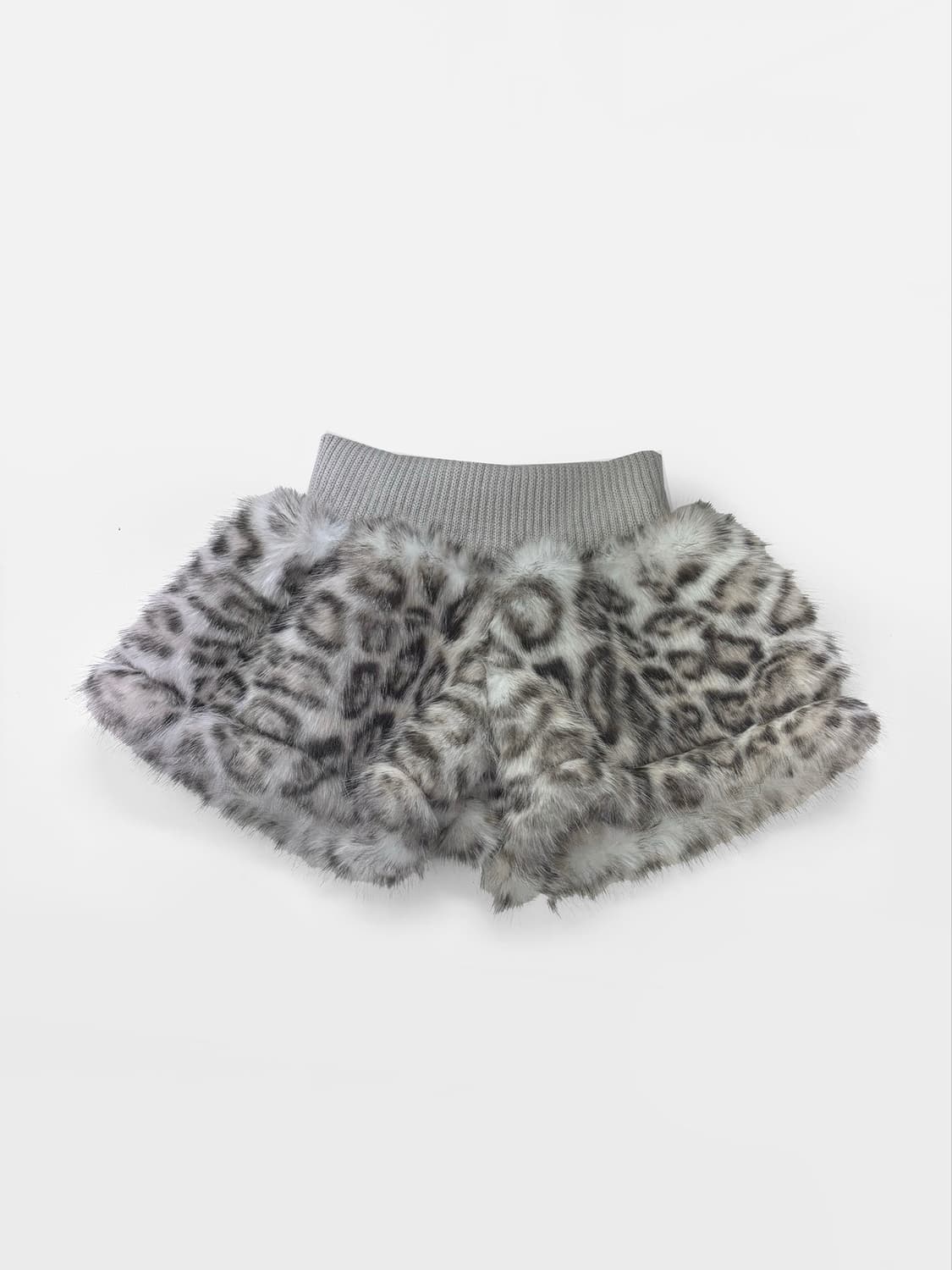fur shorts leopard 상품이미지5