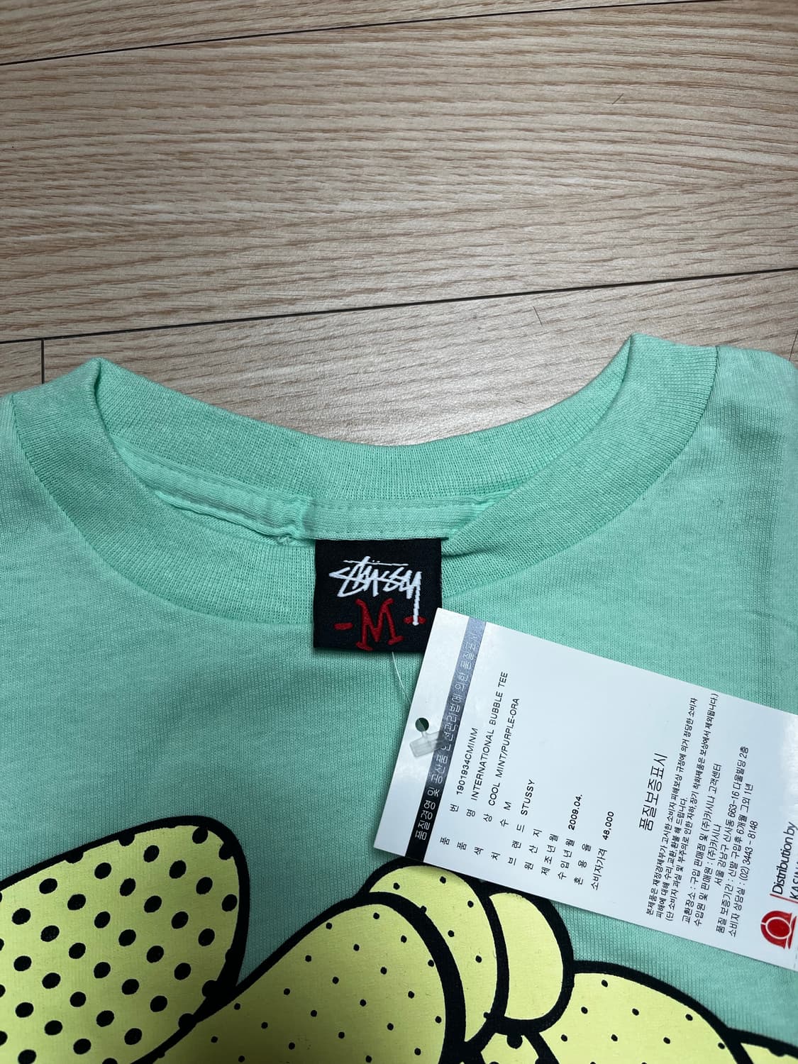 스투시 인터내셔널버블 티셔츠 상품이미지3