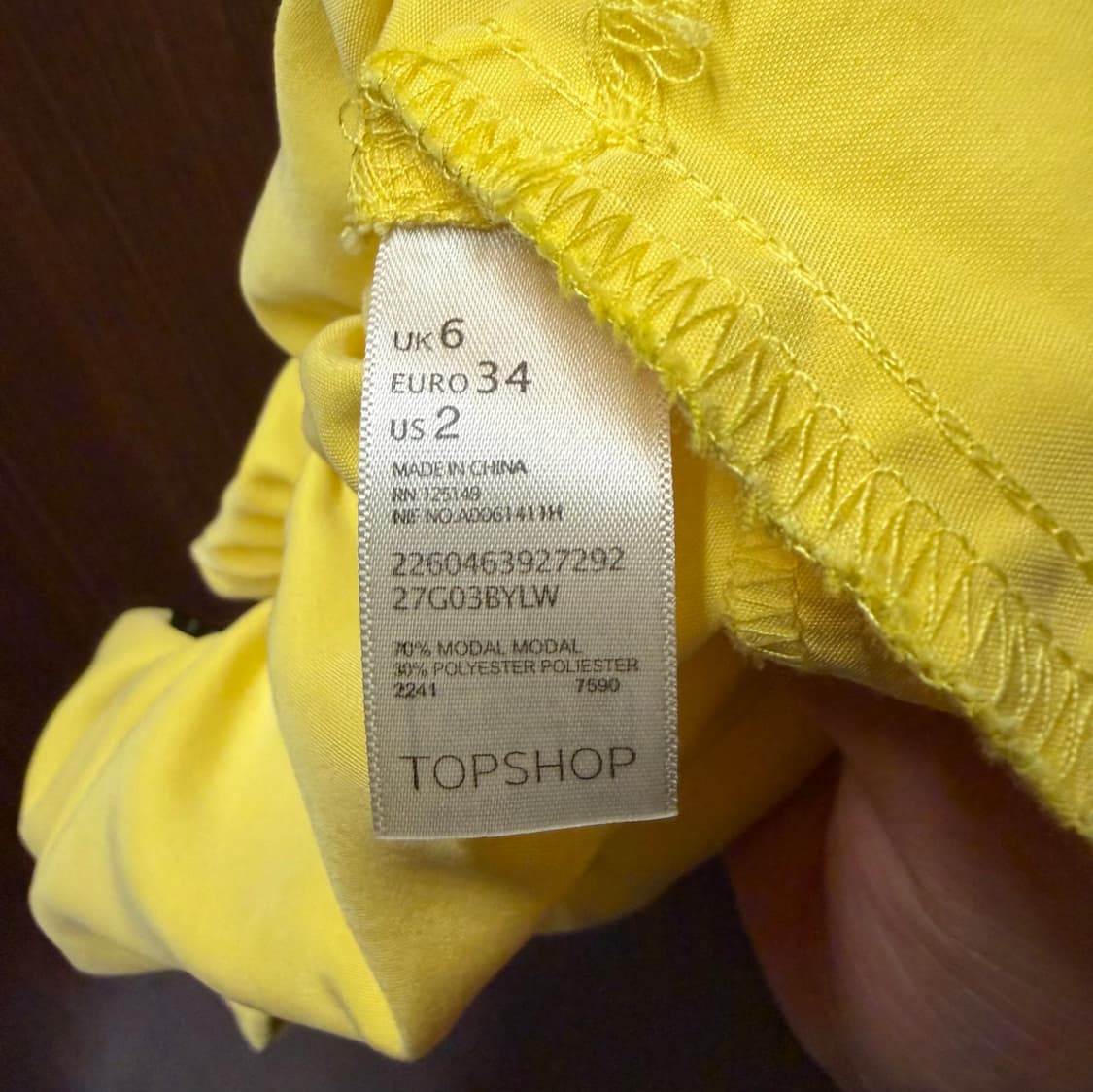 탑샵 TOPSHOP 밴딩스커트 치마 상품이미지3