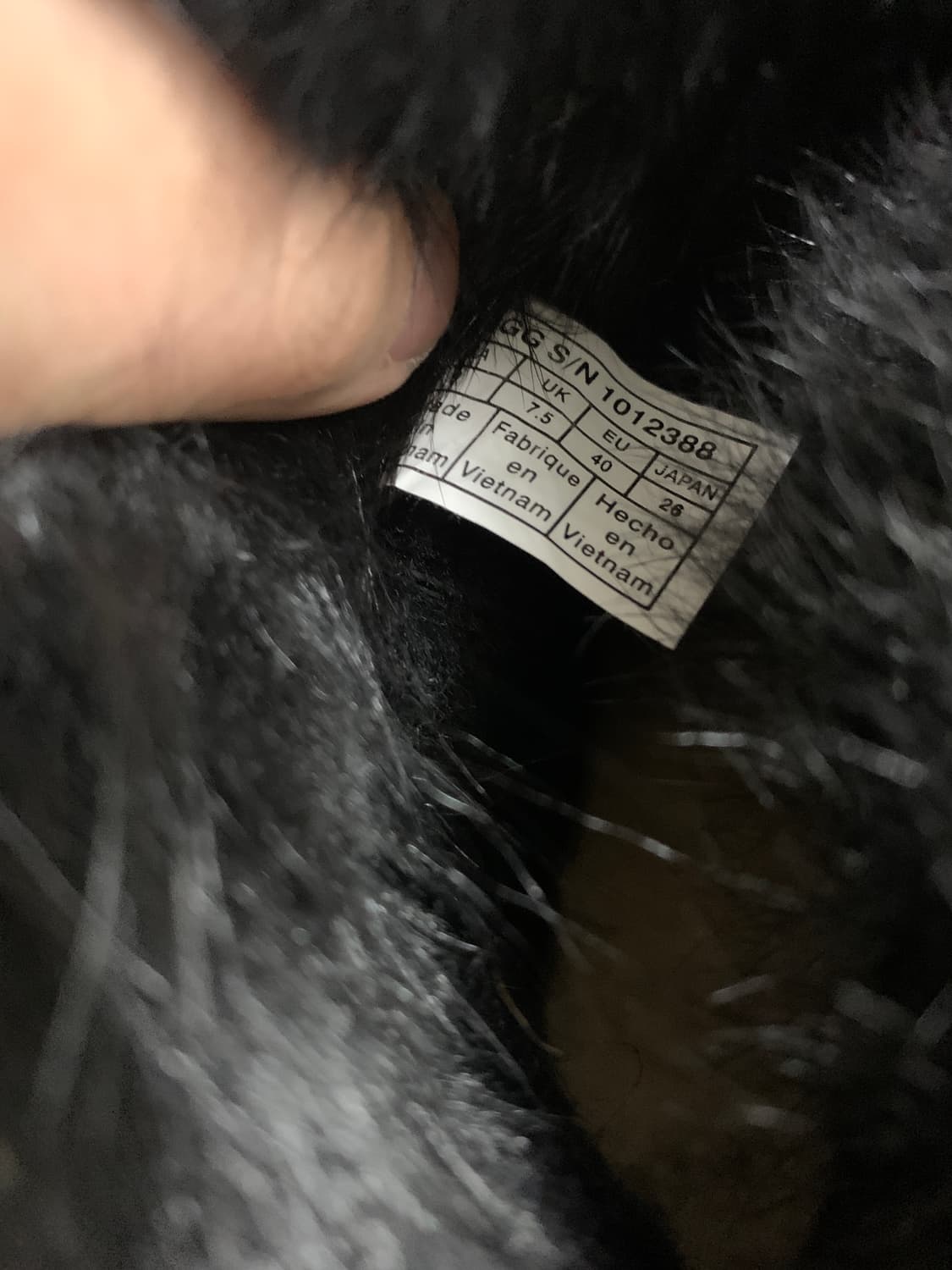 어그 발렌티나 부츠 블랙 260 상품이미지6