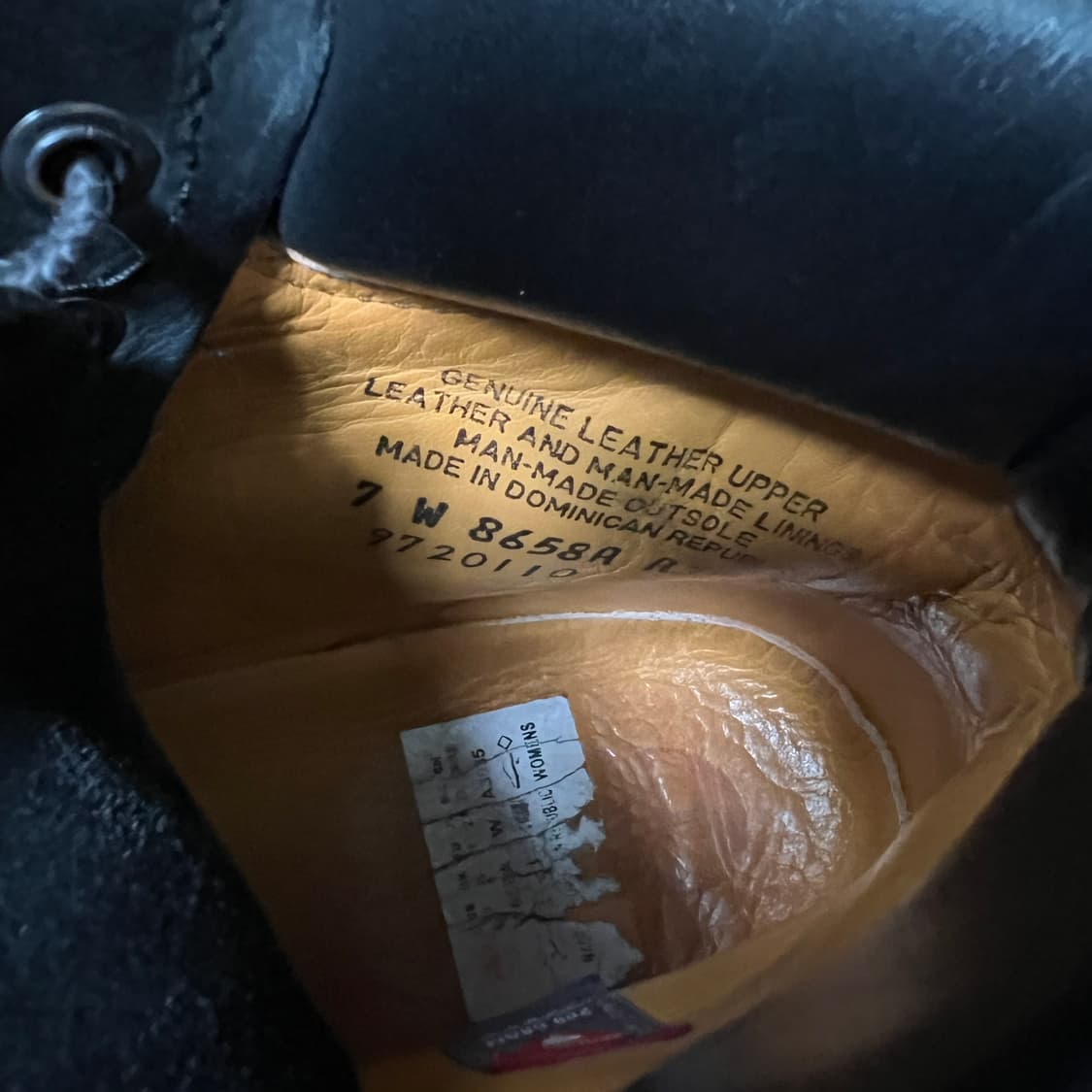 팀버랜드 6인치 블랙 부츠 상품이미지7