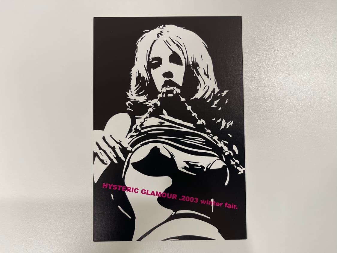 히스테릭글래머 한정판 아트 포토 10번 AD2003 상품이미지3