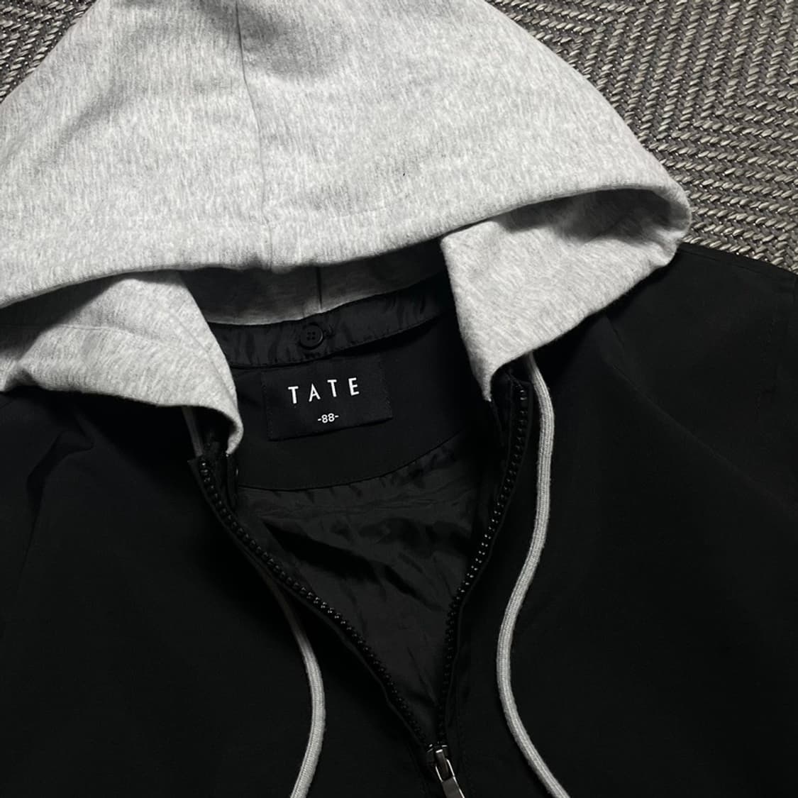 TATE 박시핏 후드 봄버 항공 자켓o 5614 상품이미지5