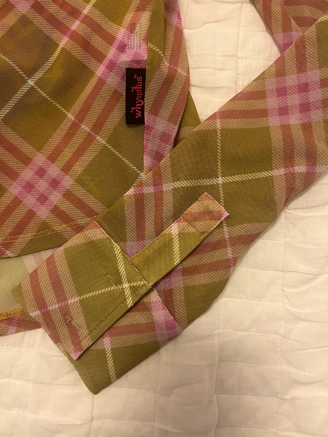 와이낫어스 메쉬 셔츠 닝닝셔츠 상품이미지4