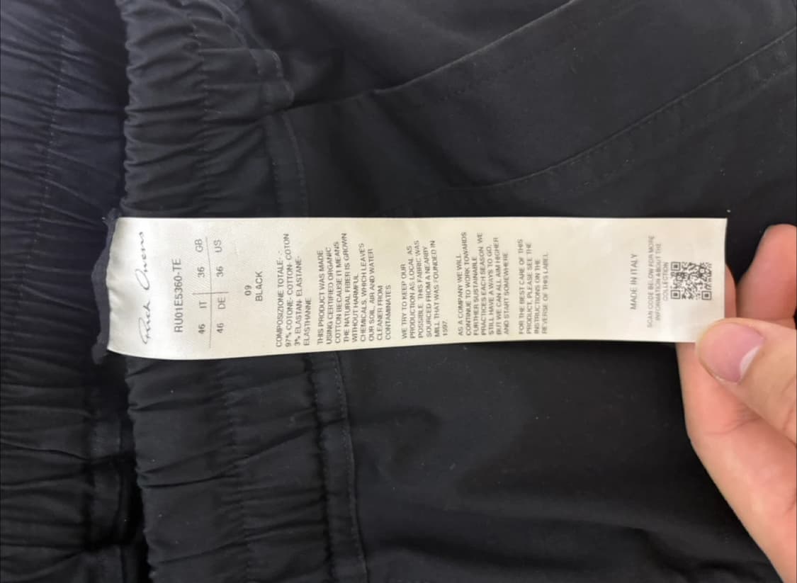 Rick Owen’s half cargo pants 상품이미지4