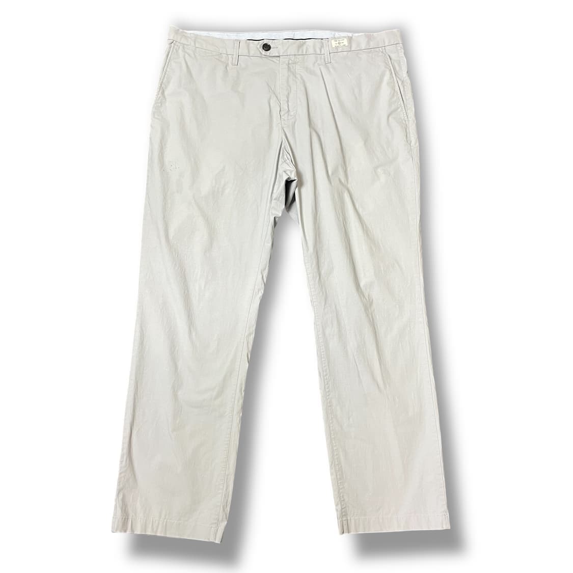 (40) 타미힐피거 빅사이즈 라이트그레이 스트레이트핏 치노 팬츠 상품이미지1