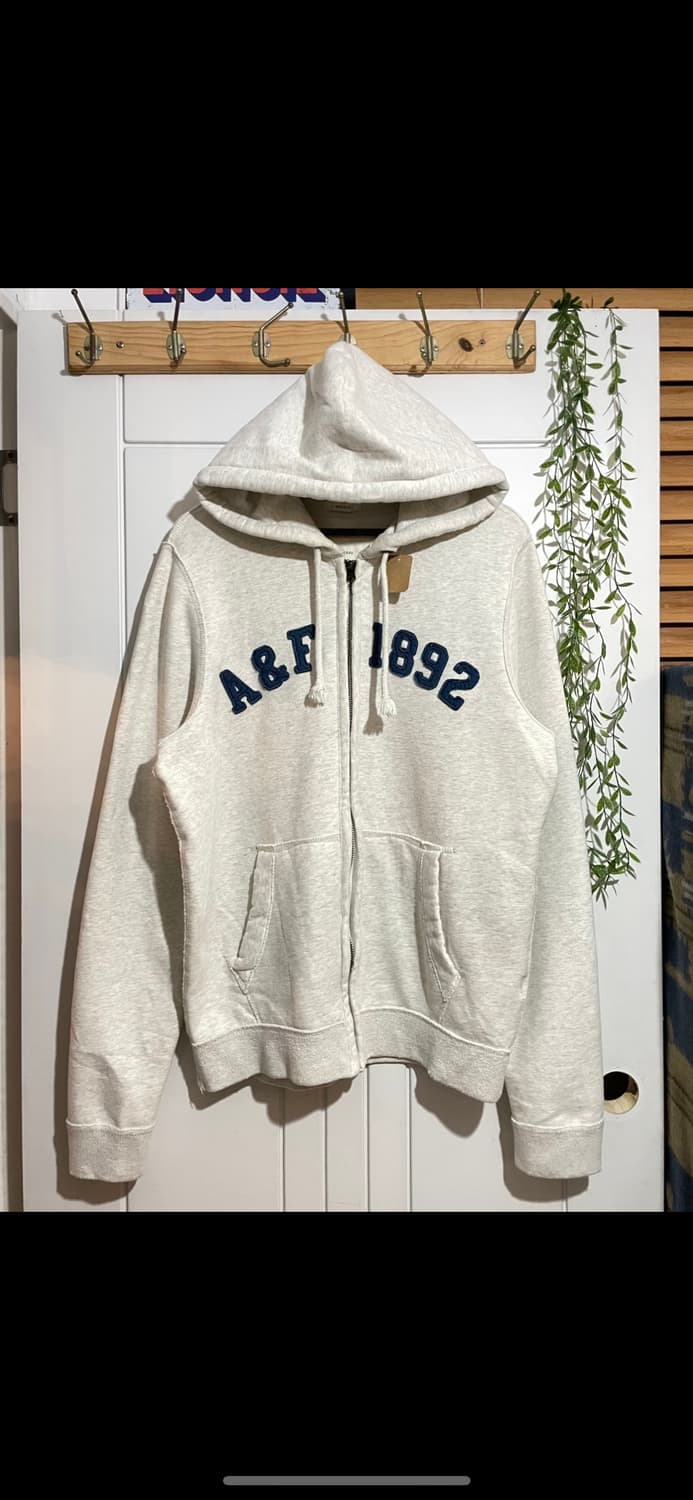 멜란지 후드 집업 상품이미지1