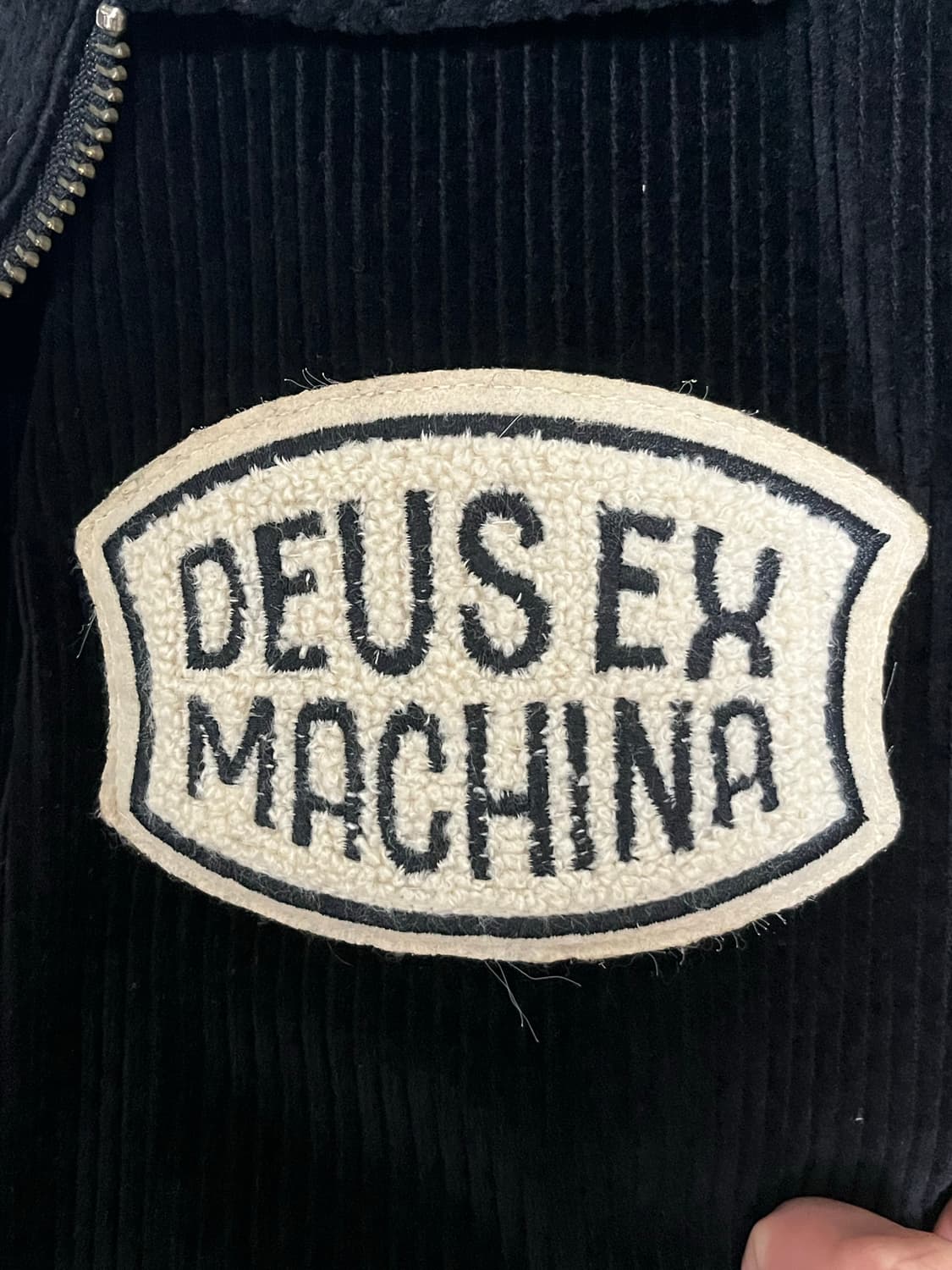 데우스 엑스 마키나 lennon cord bomber black L 상품이미지5