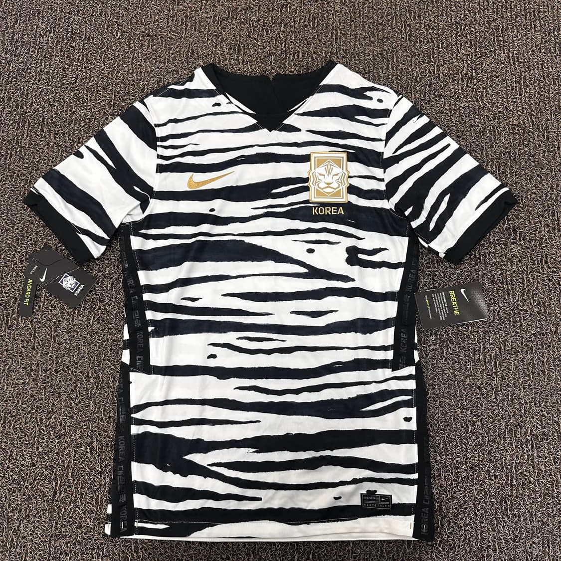 [새상품] NIKE 나이키 대한민국 20S 어웨이 국가대표 유니폼 S 상품이미지1