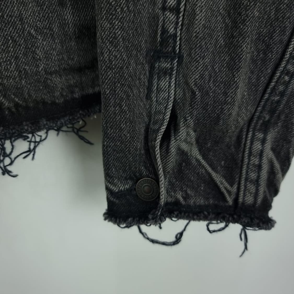 [리바이스] 알터드 트러커 흑청 블랙 데님 자켓 청자켓 M18885 상품이미지7