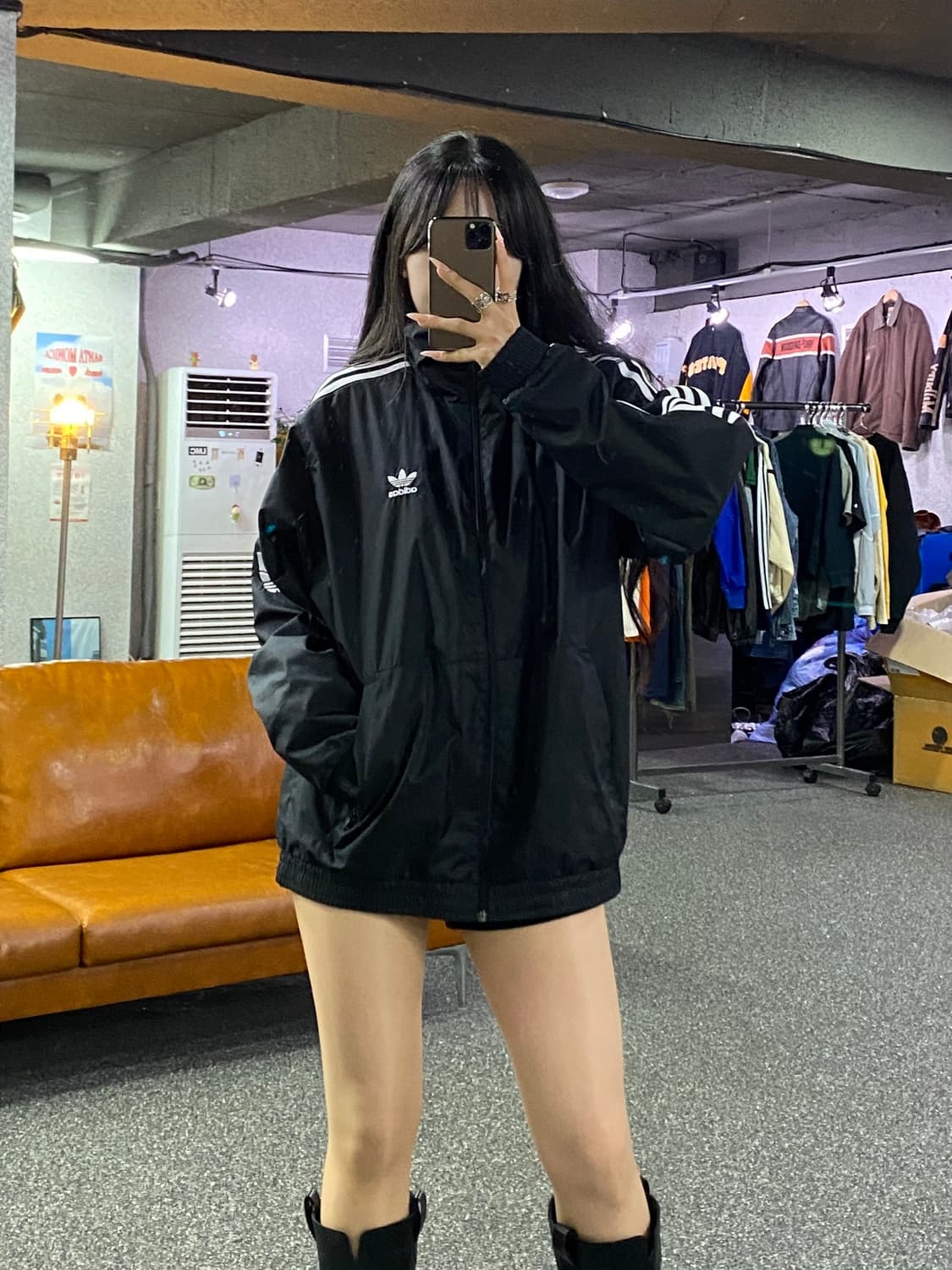 아디다스 트레포일 빅로고 나일론 트랙자켓 B5223 상품이미지1