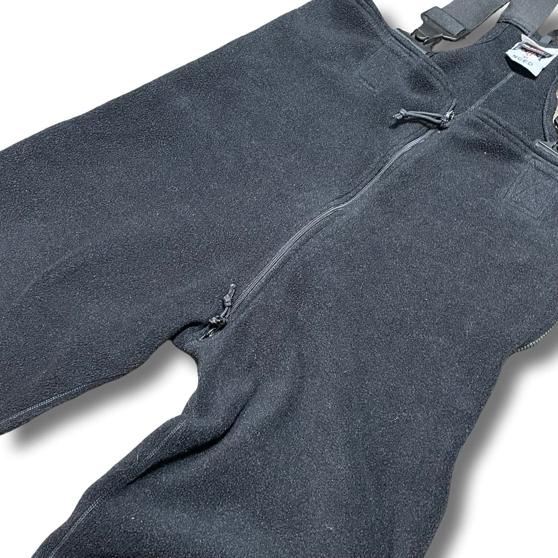 미해군 폴리텍 플리스 오버롤 멜빵바지 상품이미지3