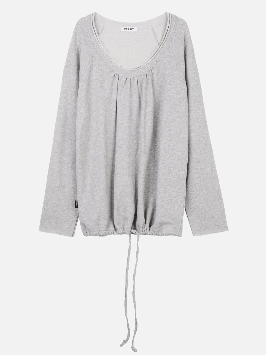 세릭 Round Hem String Top 상품이미지3