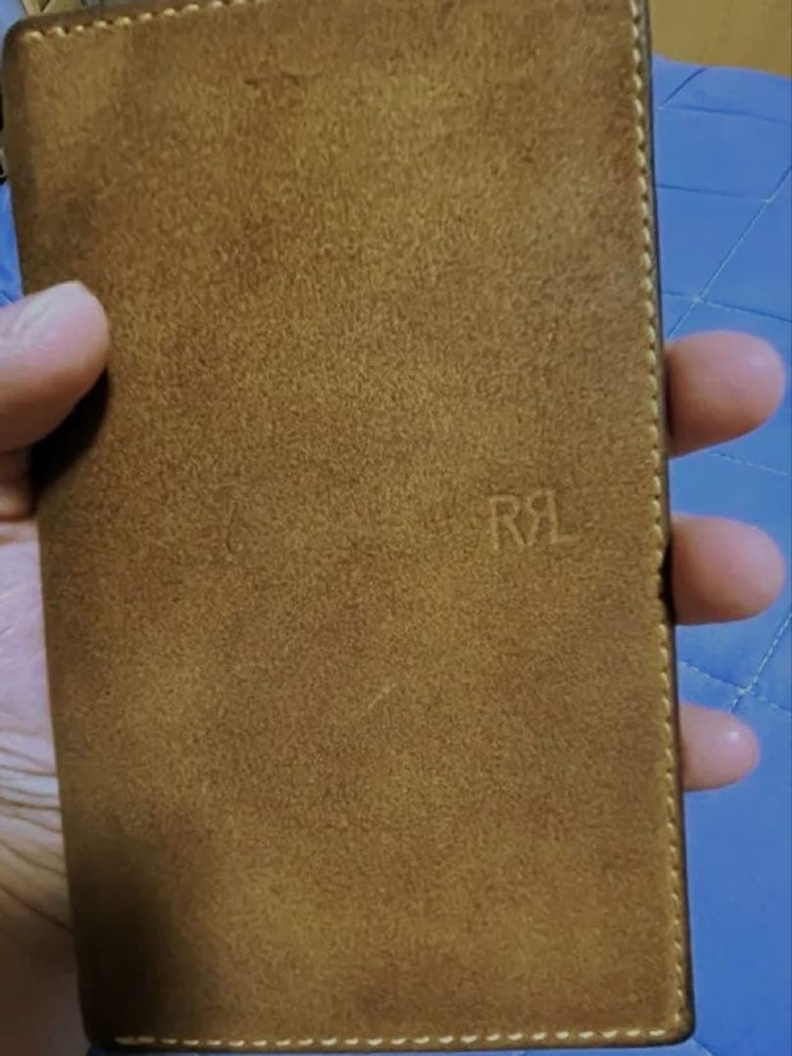 RRL 더블알엘 러프아웃스웨이드 장지갑 상품이미지1
