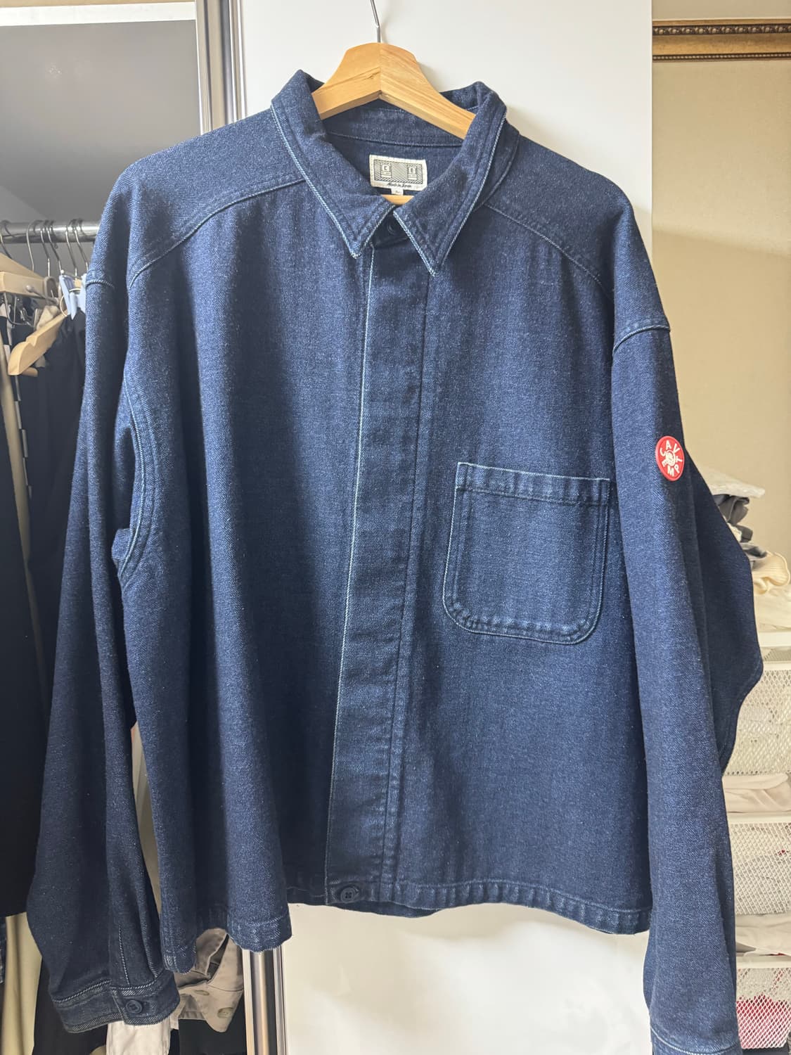 카브엠트 데님 셔츠 자켓 상품이미지1