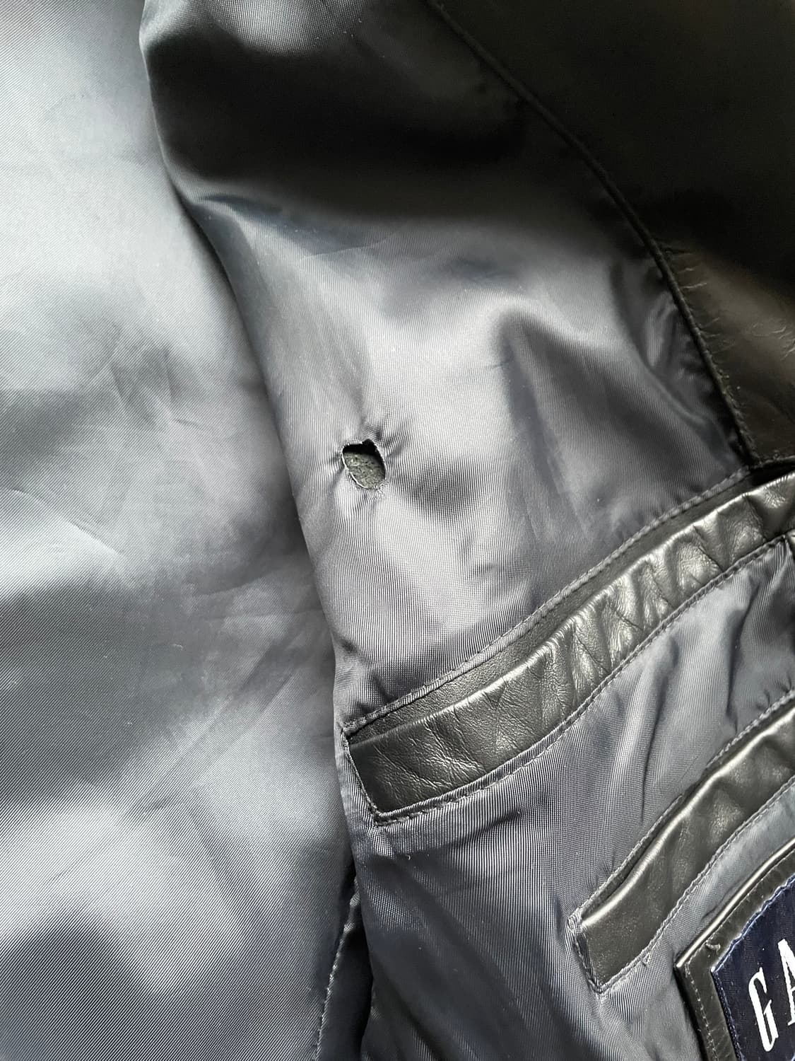 90s 올드갭 레더 블레이저 자켓 상품이미지8