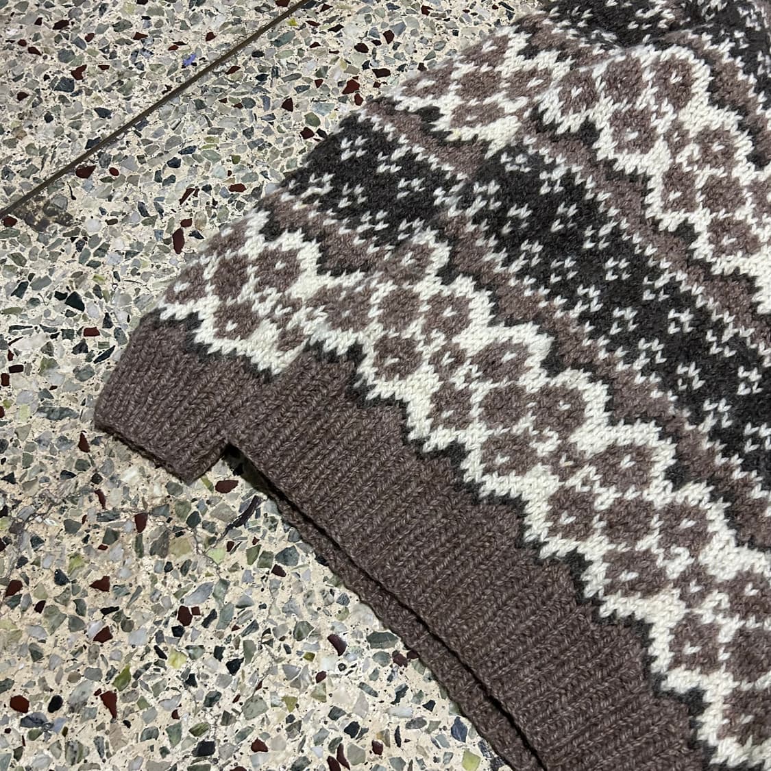 맥그리거(mcgregor) 노르딕 패턴 헤비울 니트 상품이미지3