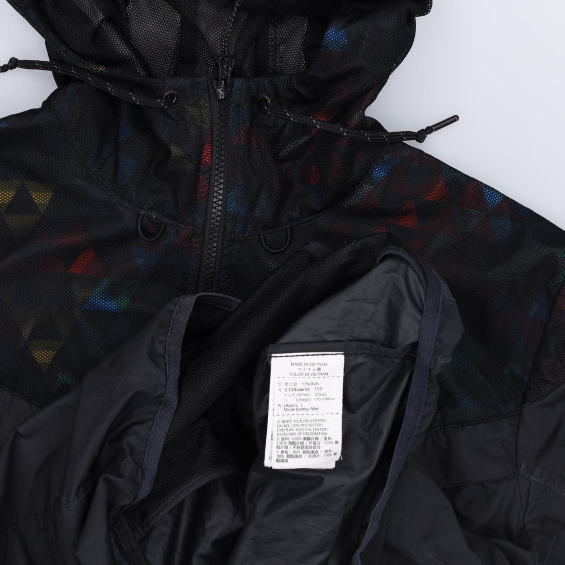 [L] 나이키 메쉬 후드 바람막이 자켓 0114J 상품이미지4