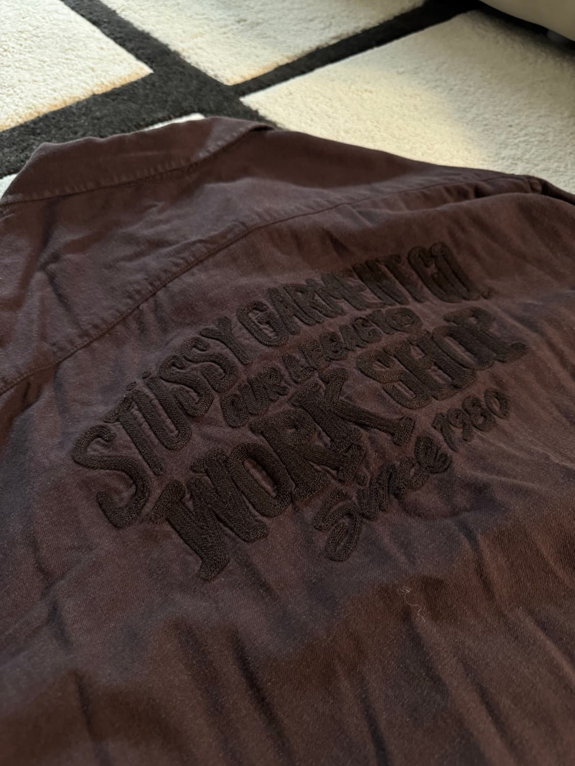 [L] 스투시 아워레거시 콜라보 자수 셔츠 상품이미지1