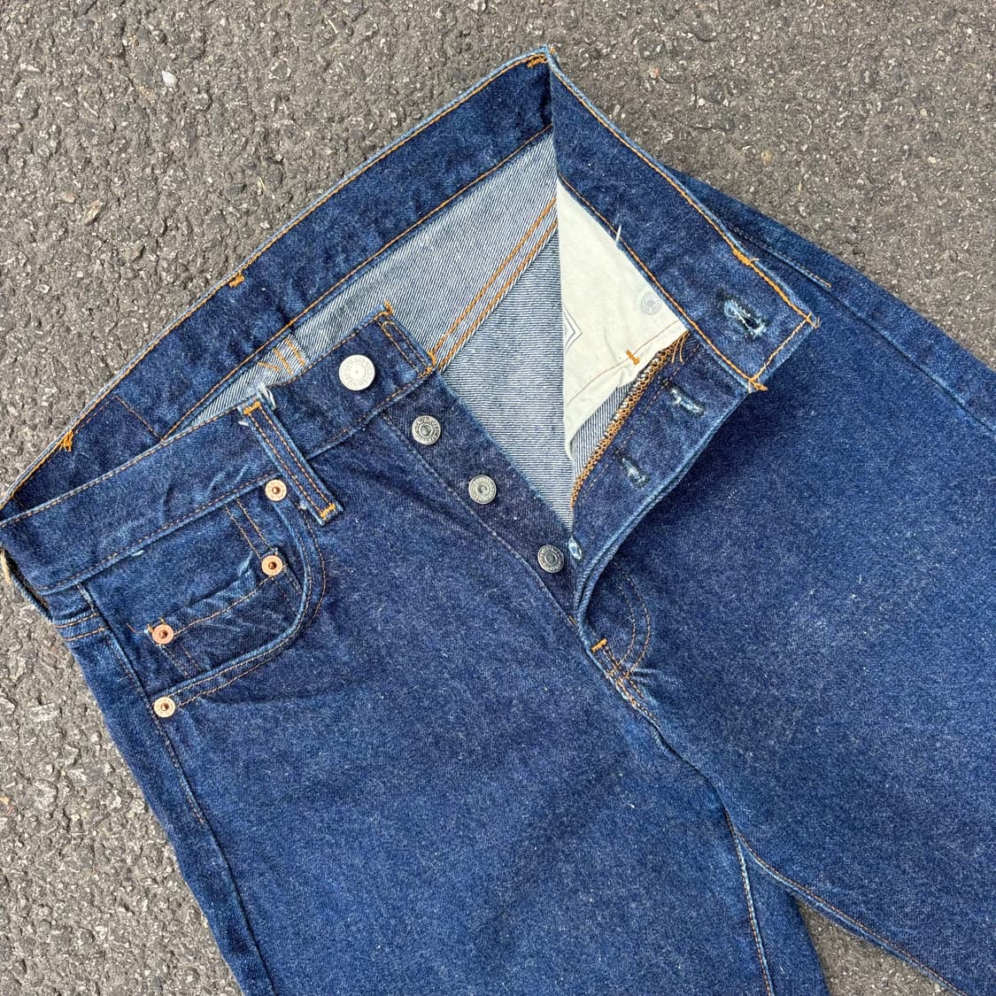 90년대 미국 리바이스 501 빅e 셀비지 상품이미지3