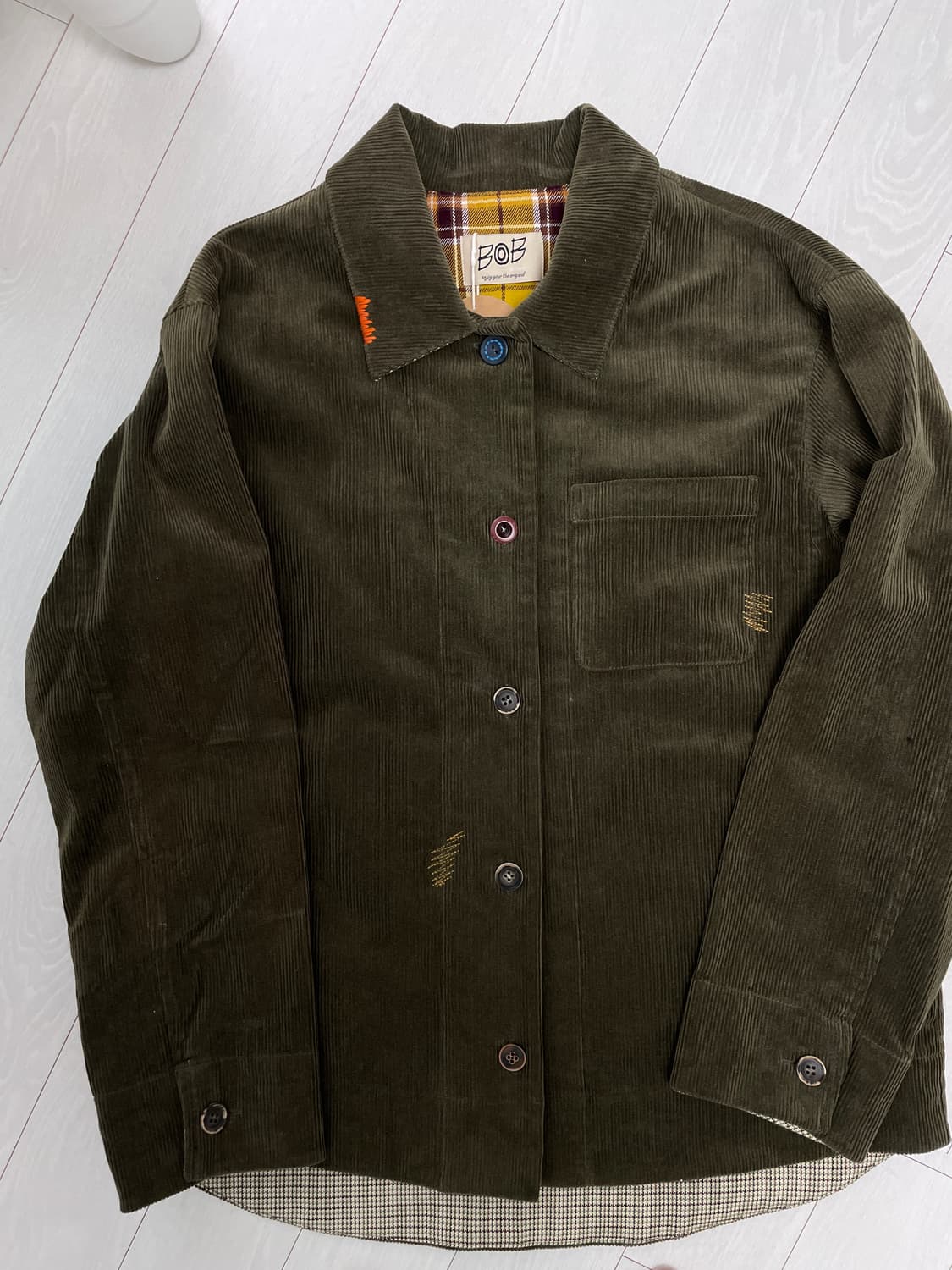 BOB 코듀로이 셔츠 95 상품이미지1