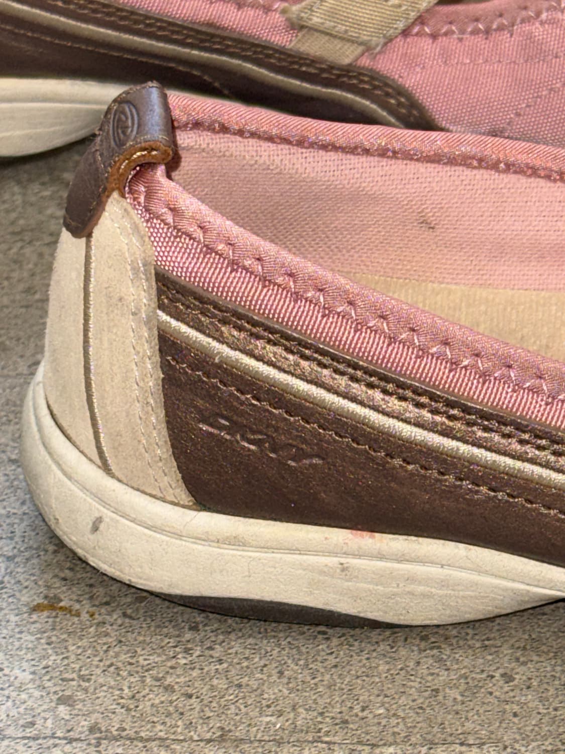 DKNY pink brown mary jane flat shoes 상품이미지6