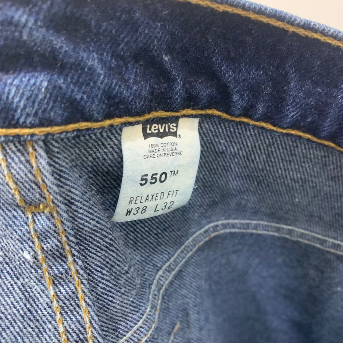 리바이스 90s USA 550 데님 팬츠 상품이미지5