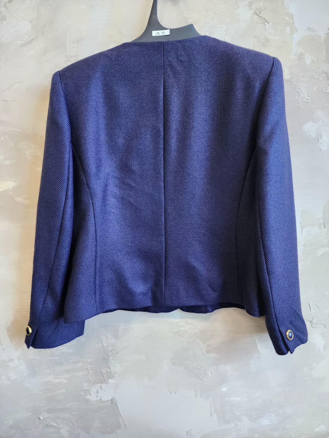 일본빈티지 빈버튼 울 자켓 상품이미지3