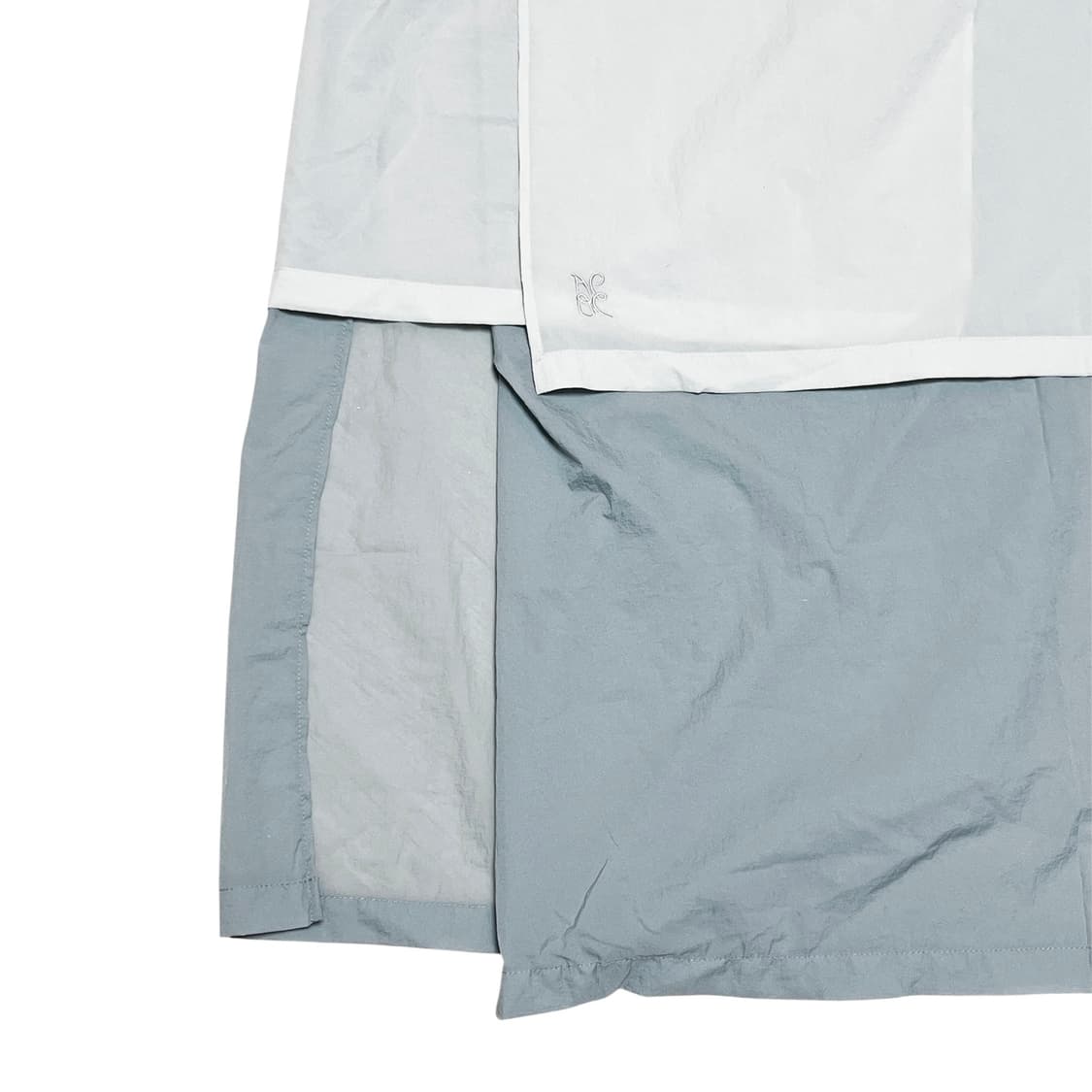ACOC, See-Through Layered Wrap skirt 상품이미지3