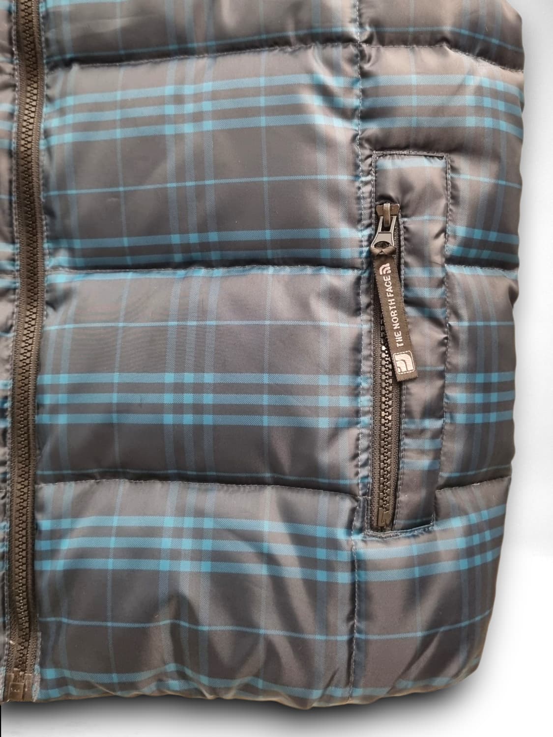 🖤 노스페이스 체크 다운 베스트 상품이미지5