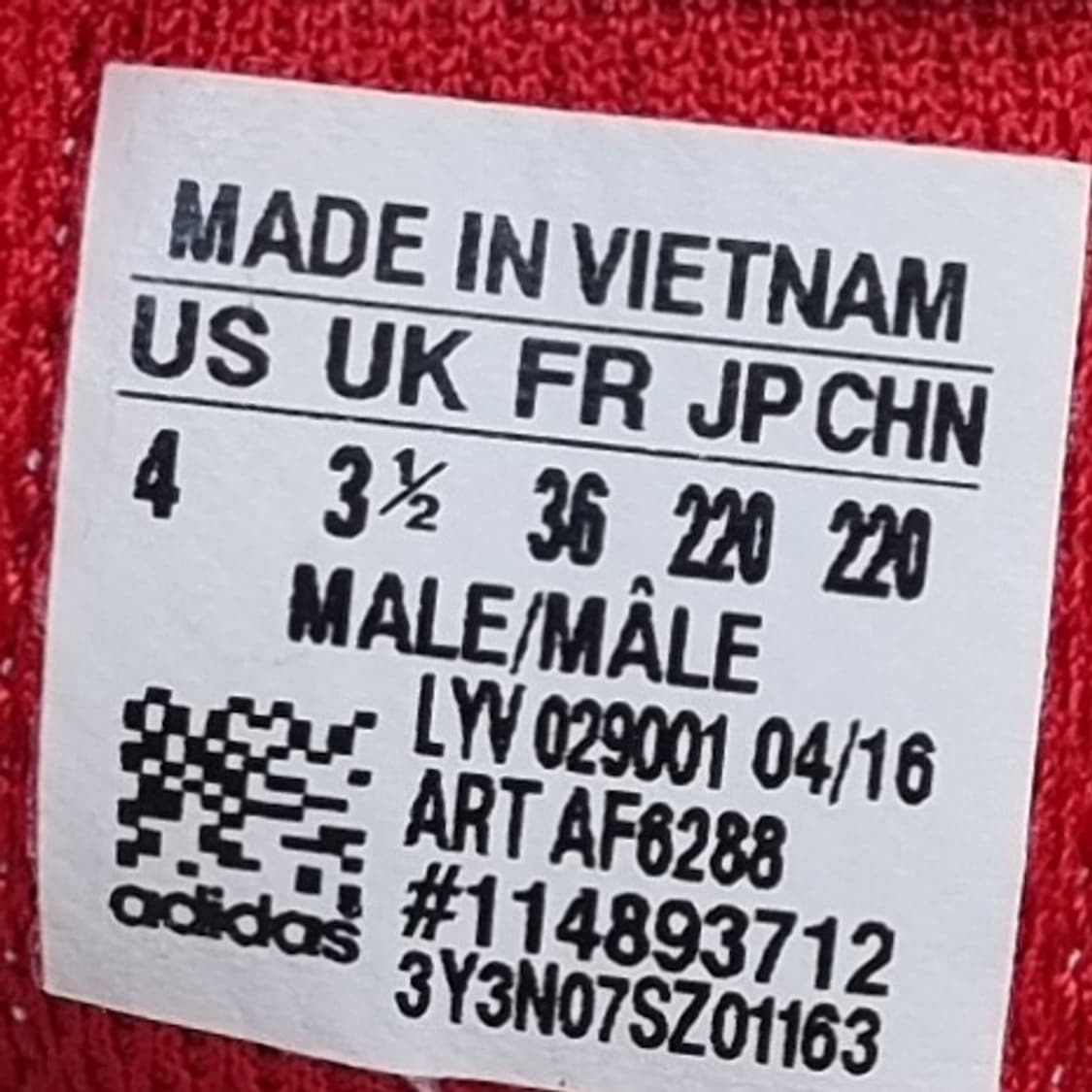 아디다스 니짜로우 흰빨파 운동화 220 상품이미지6