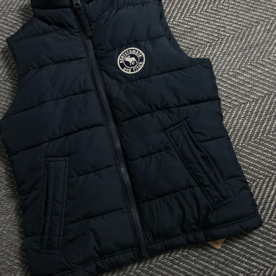 아베크롬비 y2k 크롭 빈티지 다운 베스트y 4632 상품이미지3