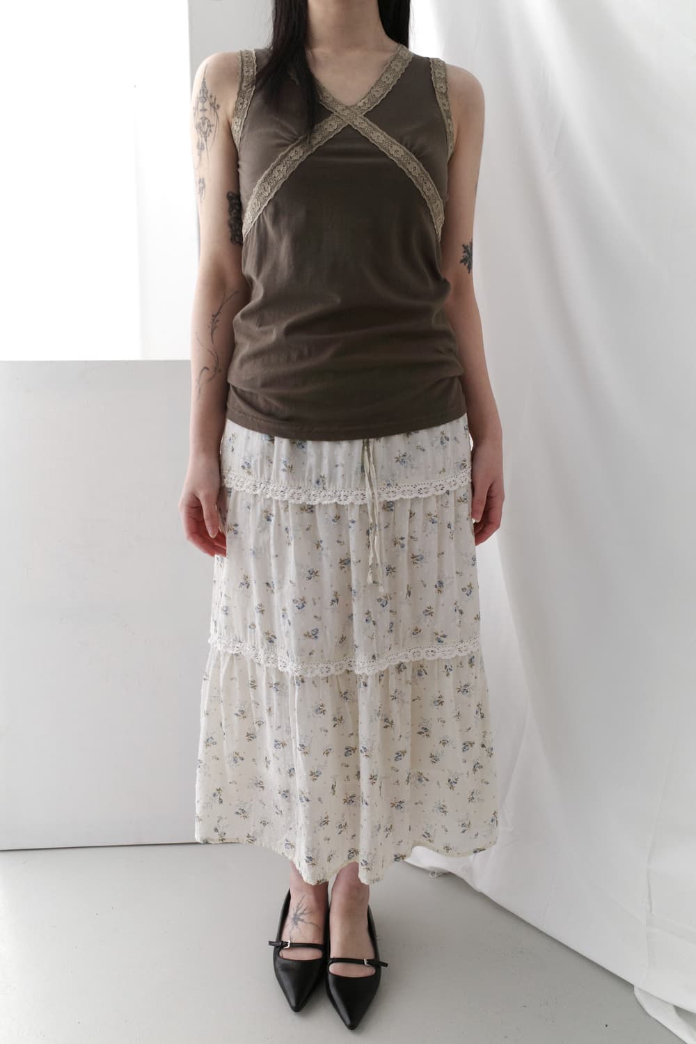 flower skirt 상품이미지4