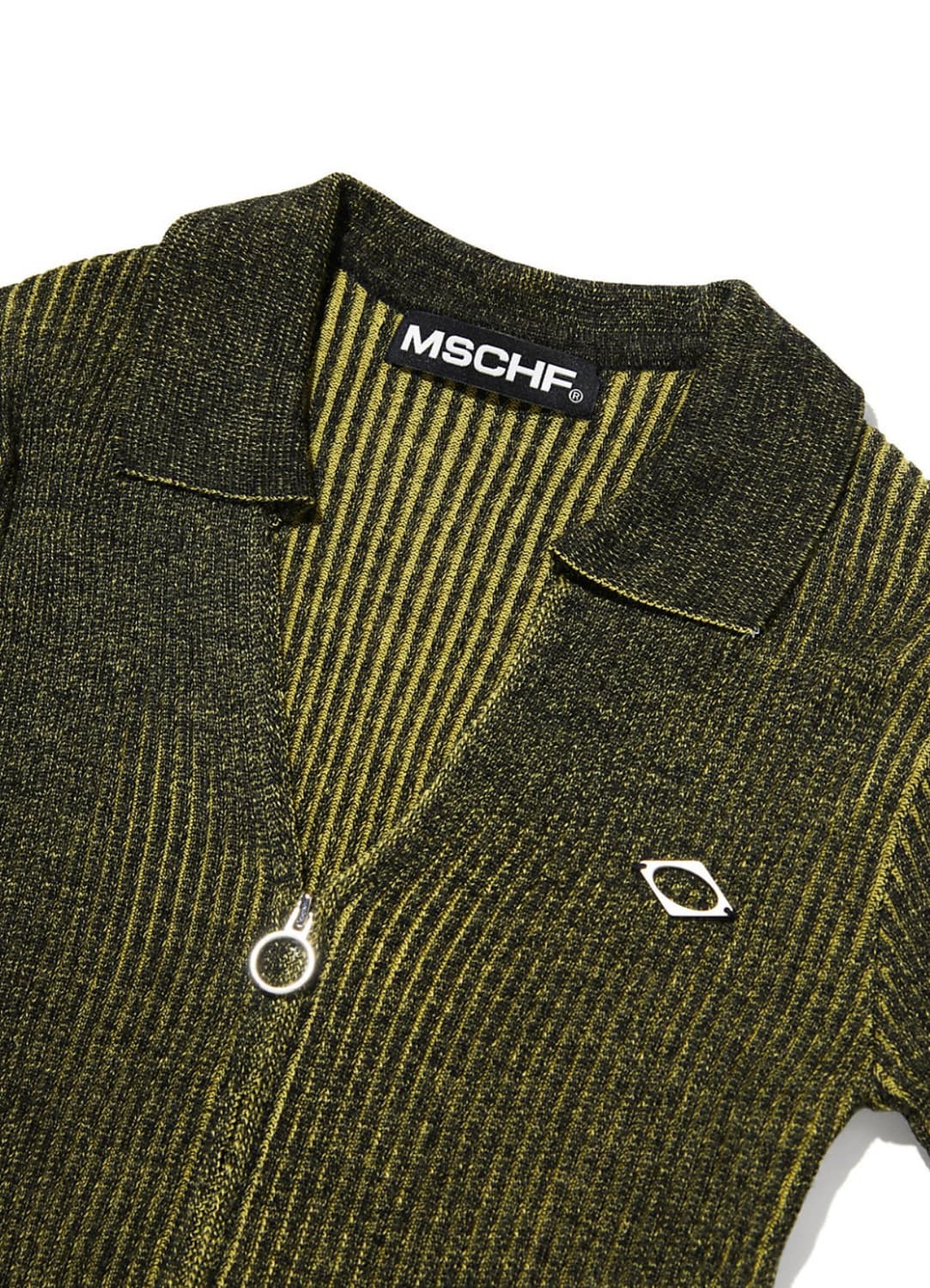 미스치프 니티드 투톤 셔츠 상품이미지3