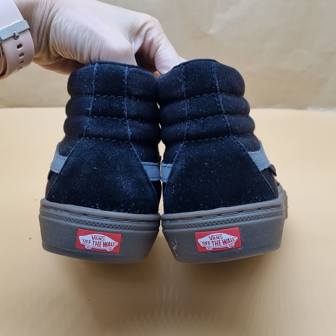 반스 스케이트 다크검솔 하이탑235. 상품이미지4