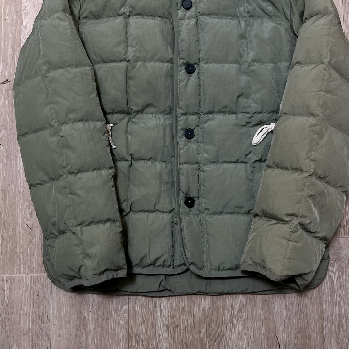 질샌더 나일론 캔버스 덕다운 패딩 S 상품이미지3