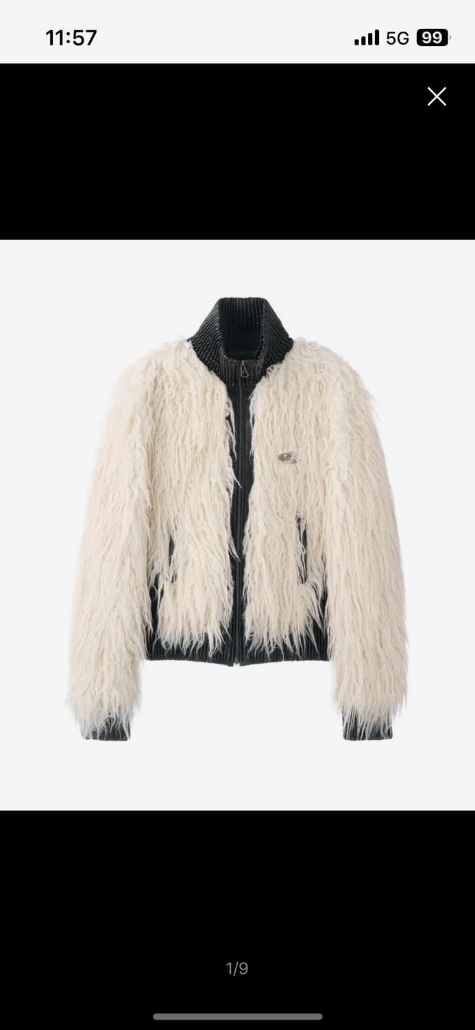 스컬프터 폭스 퍼자켓 (L) 새상품 상품이미지1