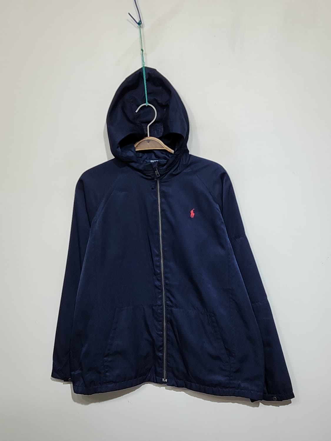 (L) 랄프로렌 폴로 후드점퍼 네이비 로고 자켓 캐주얼  상품이미지1