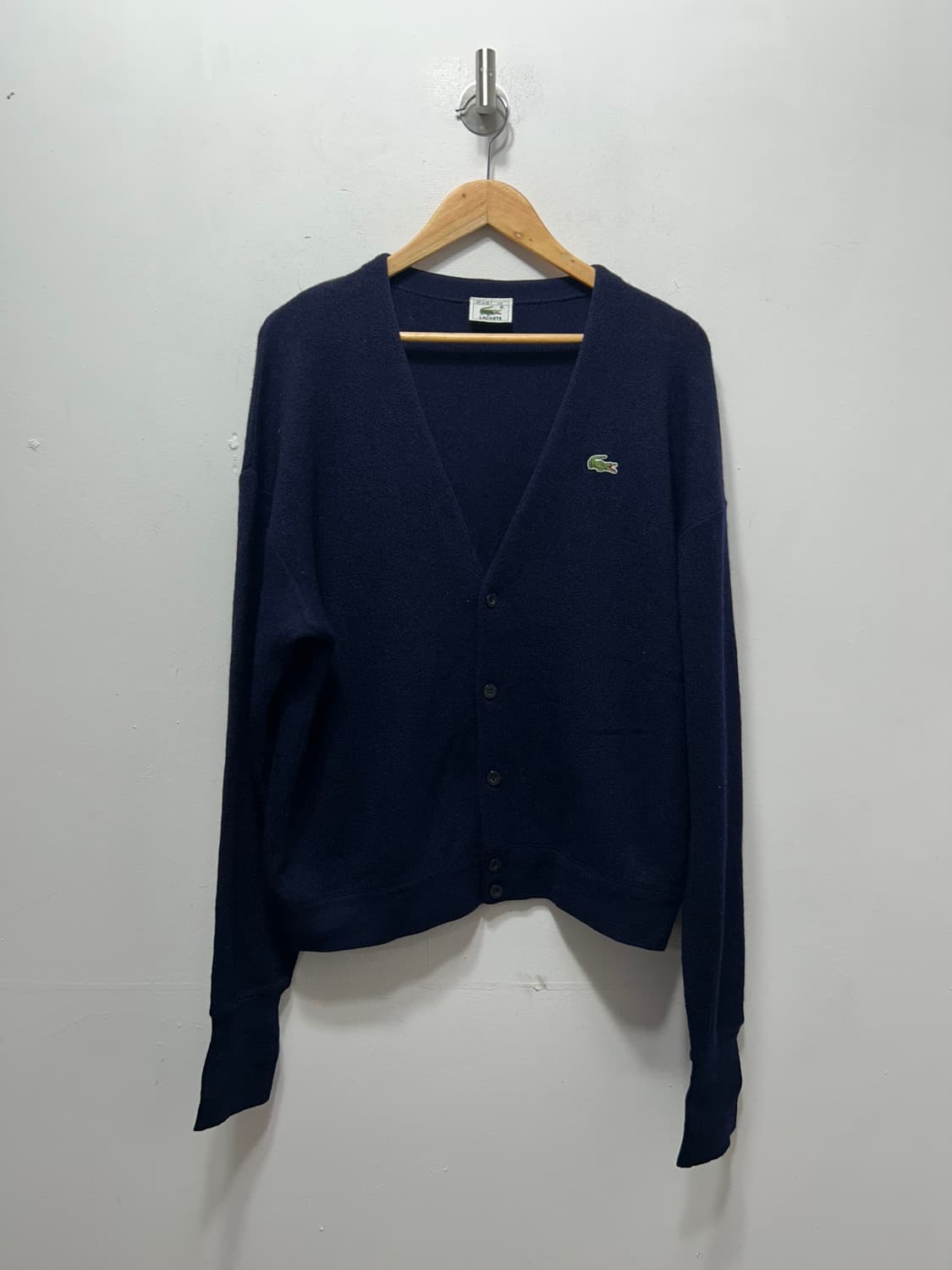 라코스테 남성 가디건 니트 네이비 XL  상품이미지1