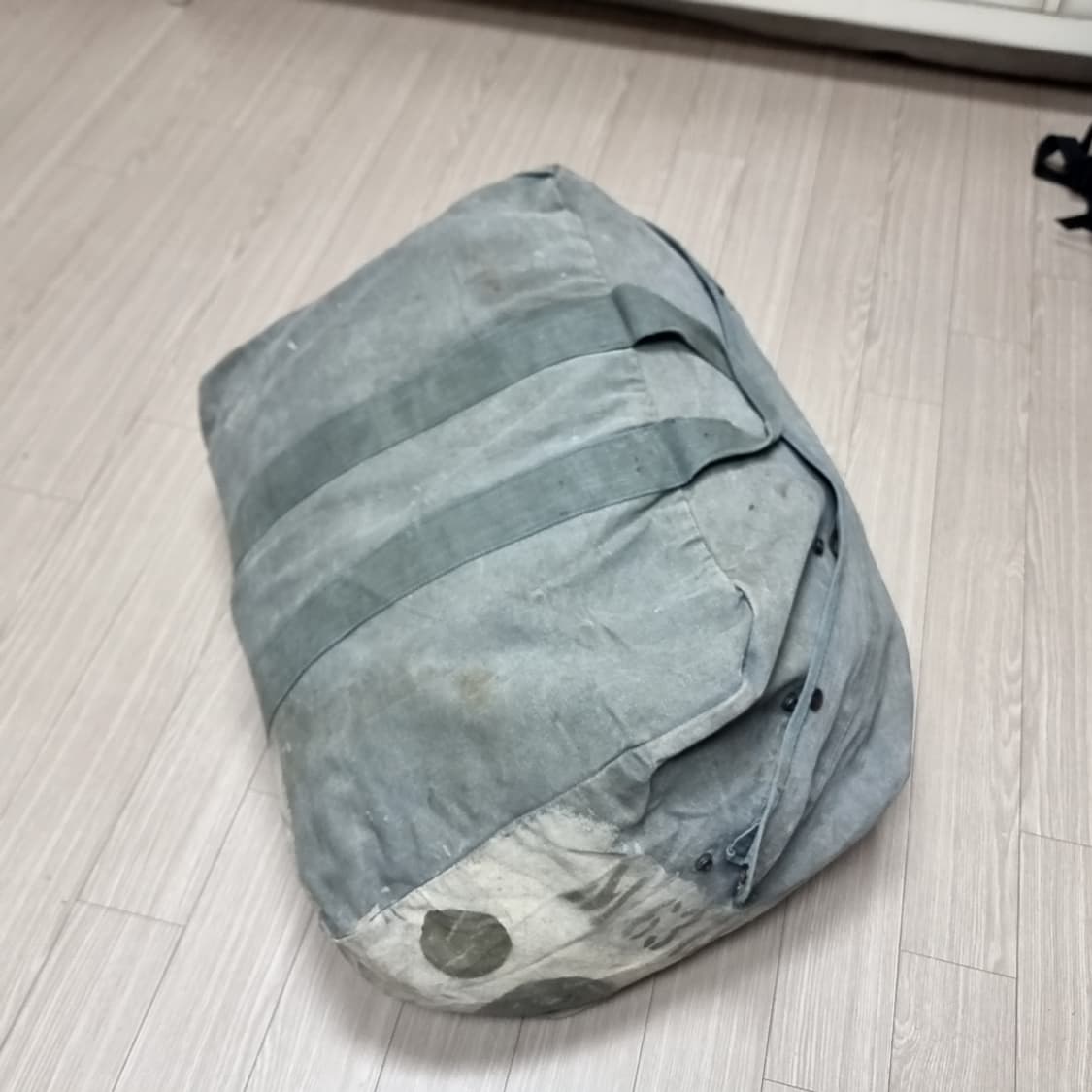 80~90s 밀리터리 미군 오리지널 공군 캔버스 키트백 상품이미지9