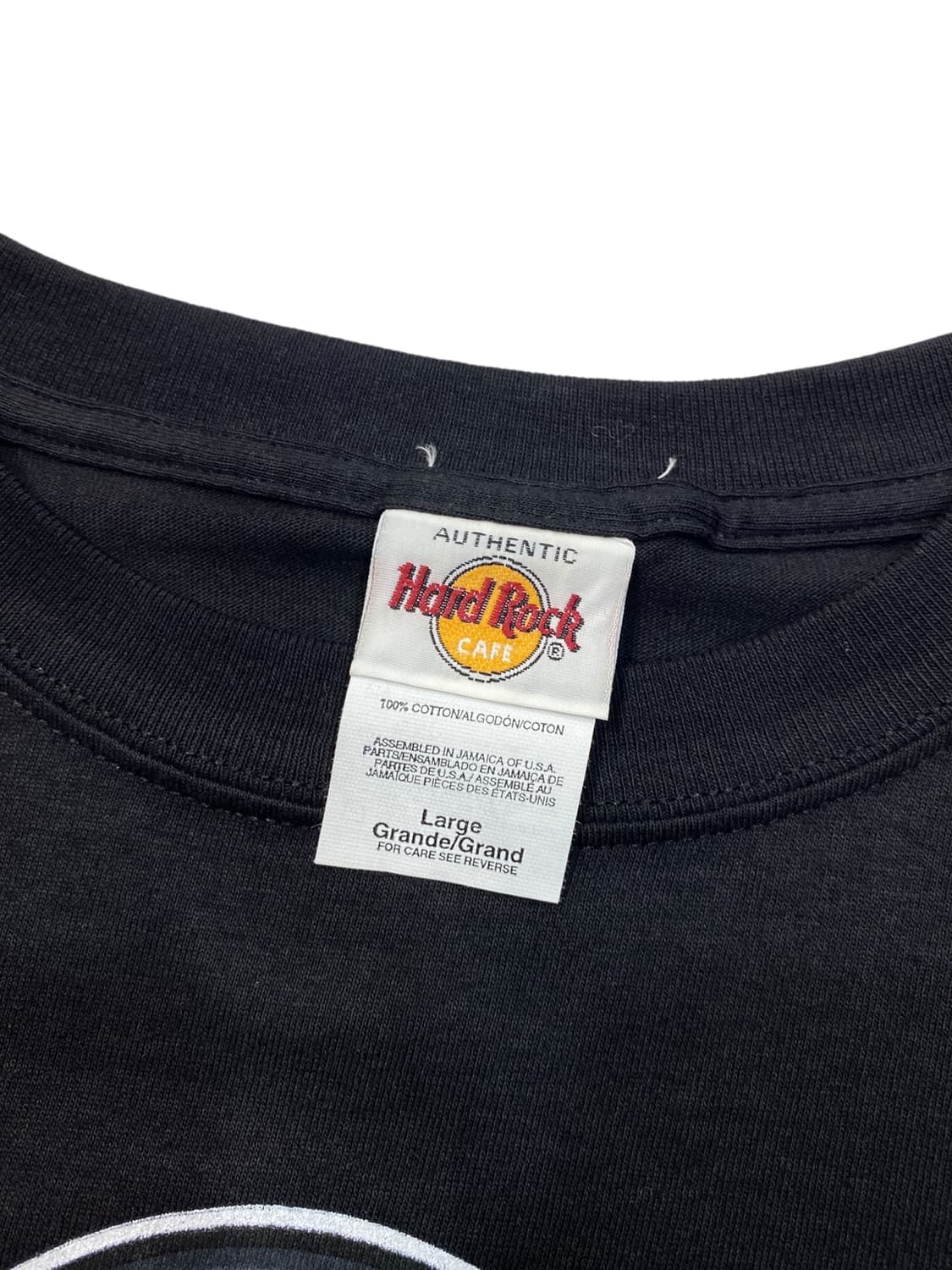 90-00's 하드락카페 로스엔젤레스 반팔티셔츠  상품이미지3