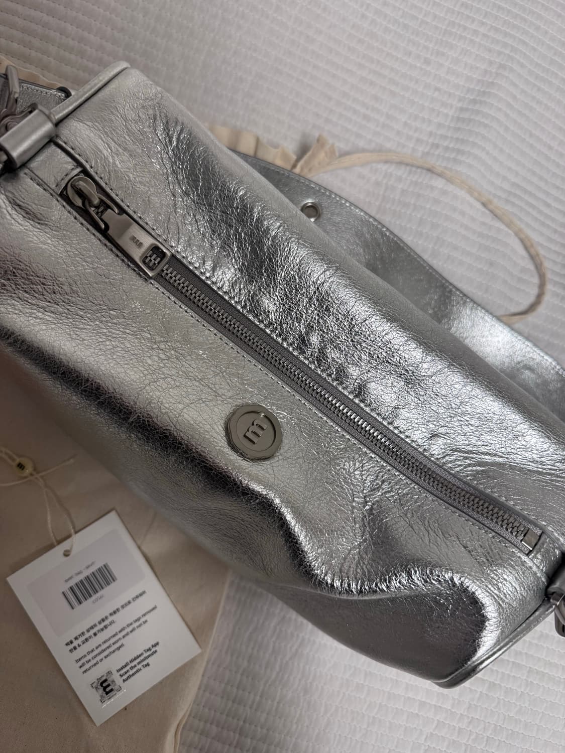 미닛뮤트 브렛백 실버 (이너백포함) 상품이미지2