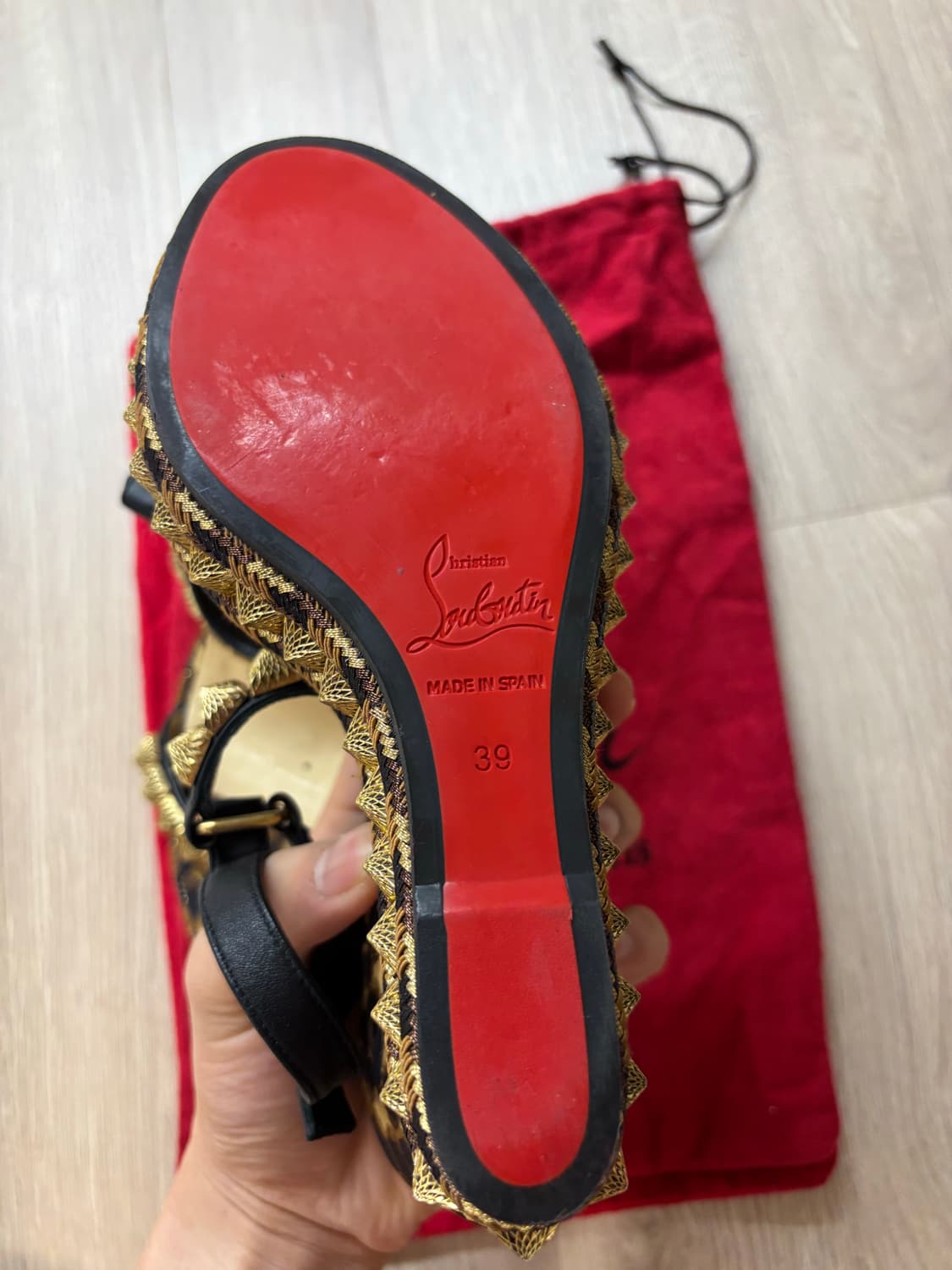CHRISTIAN LOUBOUTIN 피라클루 110 샌들 상품이미지8